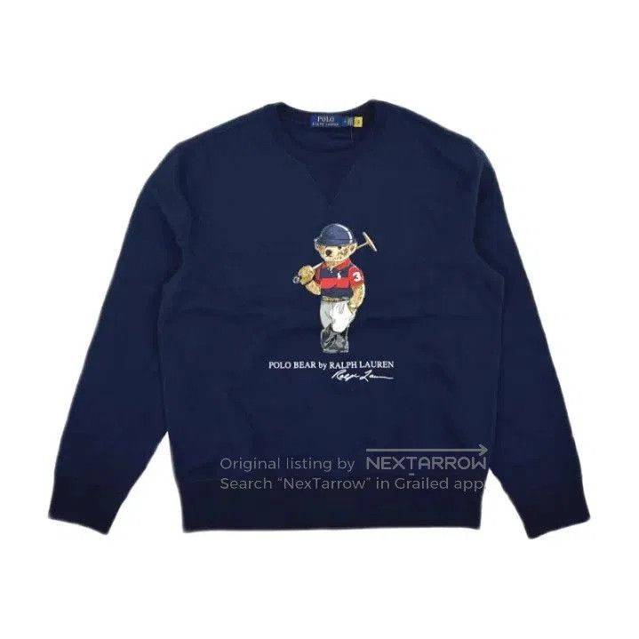 Polo Ralph Lauren Polo Ralph Lauren Polo Bear Crewneck Sweatshirt. Size US S / EU 44-46 / 1 - 1 Thumbnail