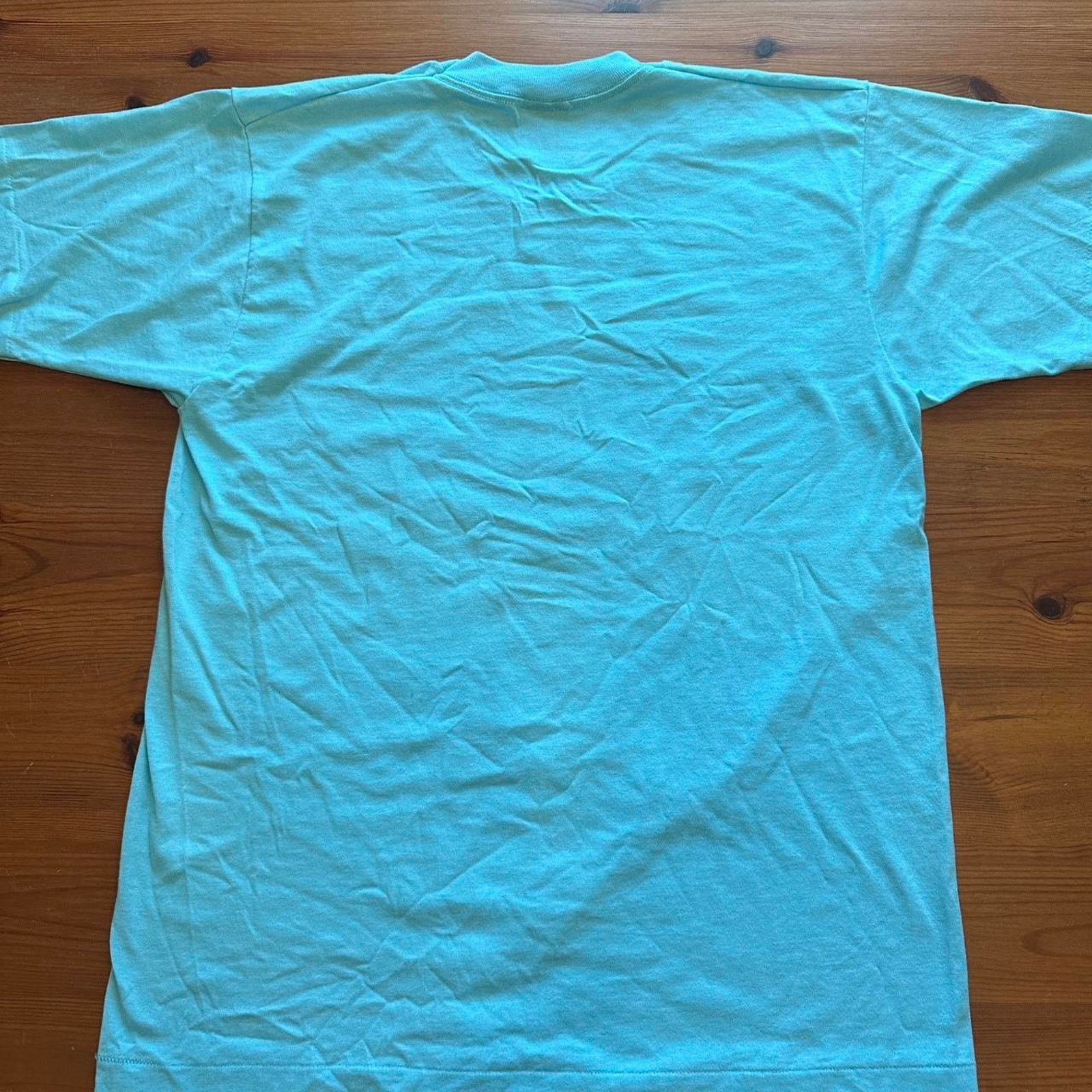 Fruit Of The Loom Vintage L single stitch Moose Lodge Bowling Ohio T Shirt Size US L / EU 52-54 / 3 - 7 Thumbnail