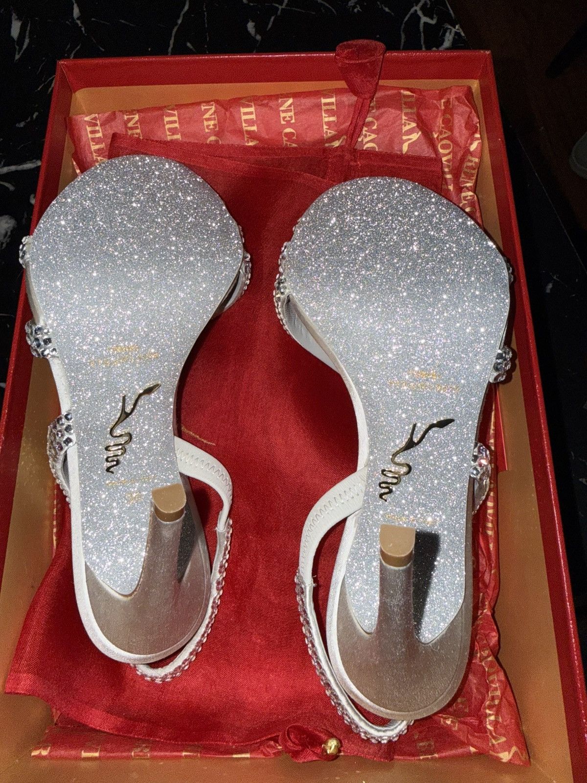 Rene Caovilla RENE CAOVILLA LISA SANDALS Size US 6 / IT 36 - 4 Thumbnail