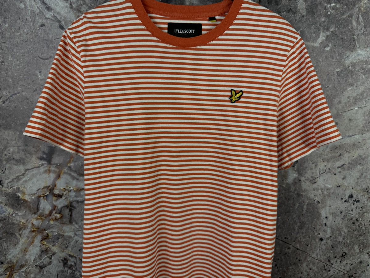 Lyle & Scott Men’s Lyle & Scott T-Shirt Striped Streetwear Size XL Size US XL / EU 56 / 4 - 3 Thumbnail
