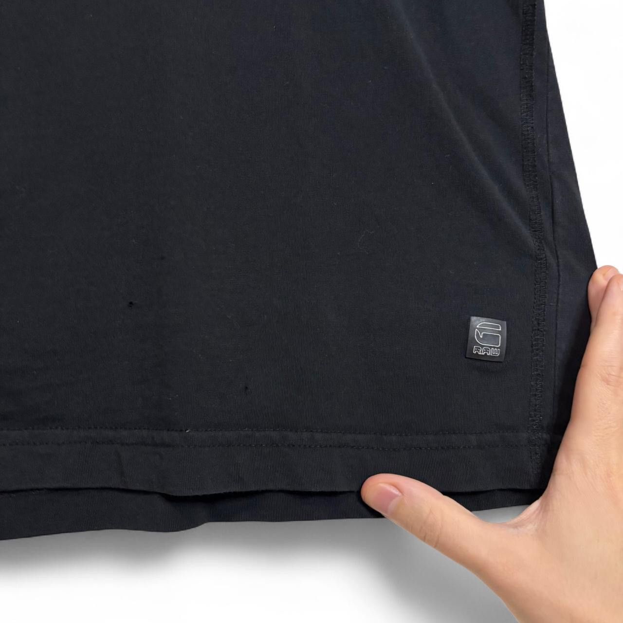 G-Star G-Star Raw Black Embroidered Chain Stitched Graphic Tee - XL Size US XL / EU 56 / 4 - 5 Thumbnail
