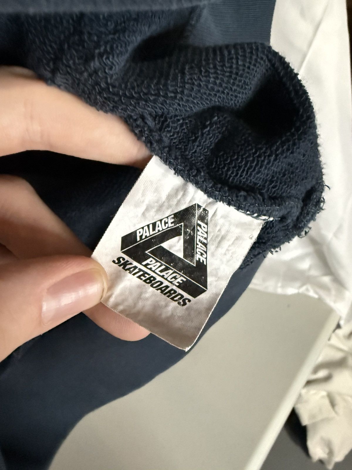 Supreme 2020 Palace Tri‑Chenille Hoodie Navy Blue Premium Tri Logo Size US M / EU 48-50 / 2 - 4 Thumbnail