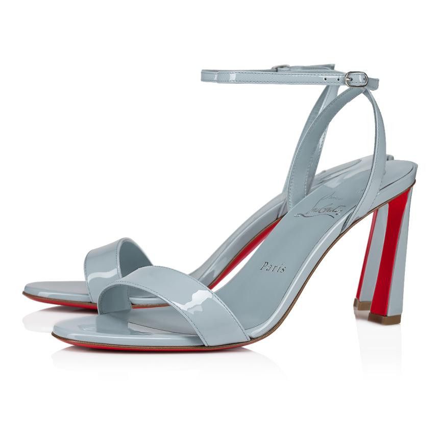 Christian Louboutin o1s1wg110924 Heeled Sandals in Blue Size US 6 / IT 36 - 2 Thumbnail