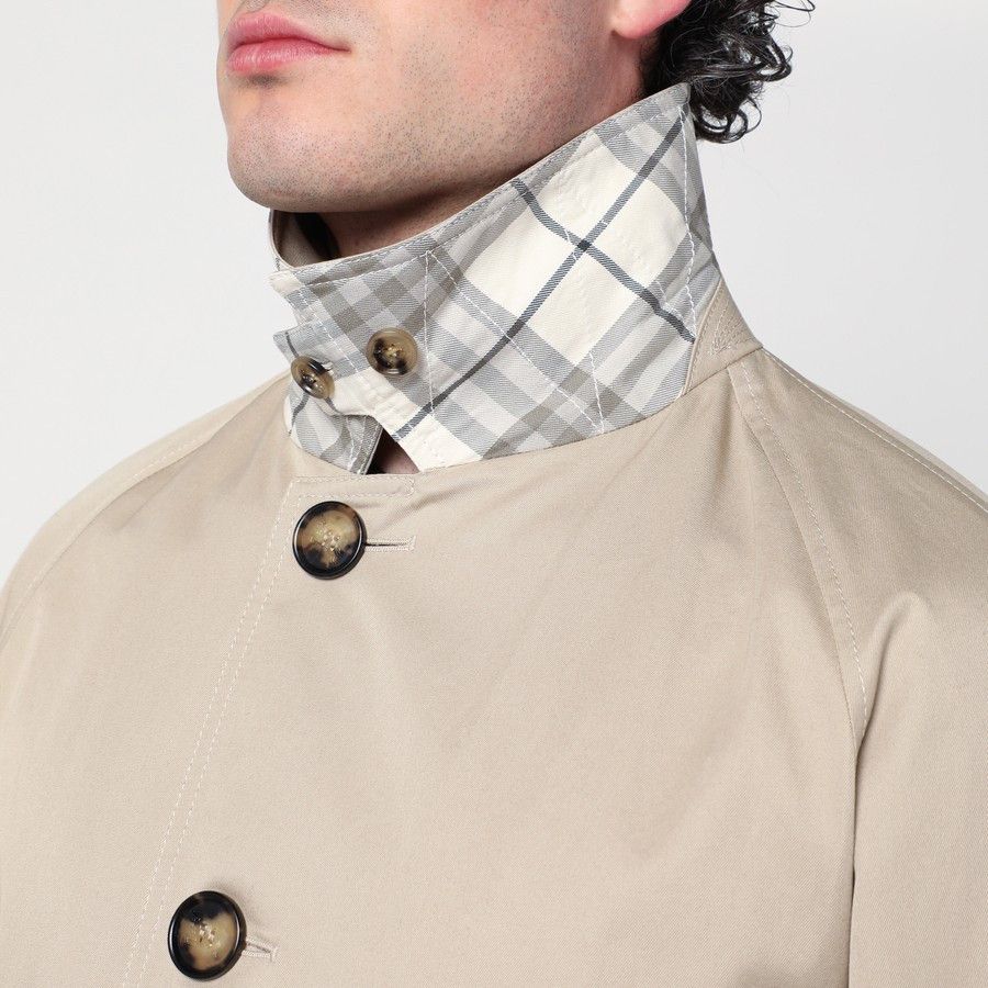 Burberry o1d2blof0226 Belt Trench Coat in Beige Size US M / EU 48-50 / 2 - 4 Thumbnail