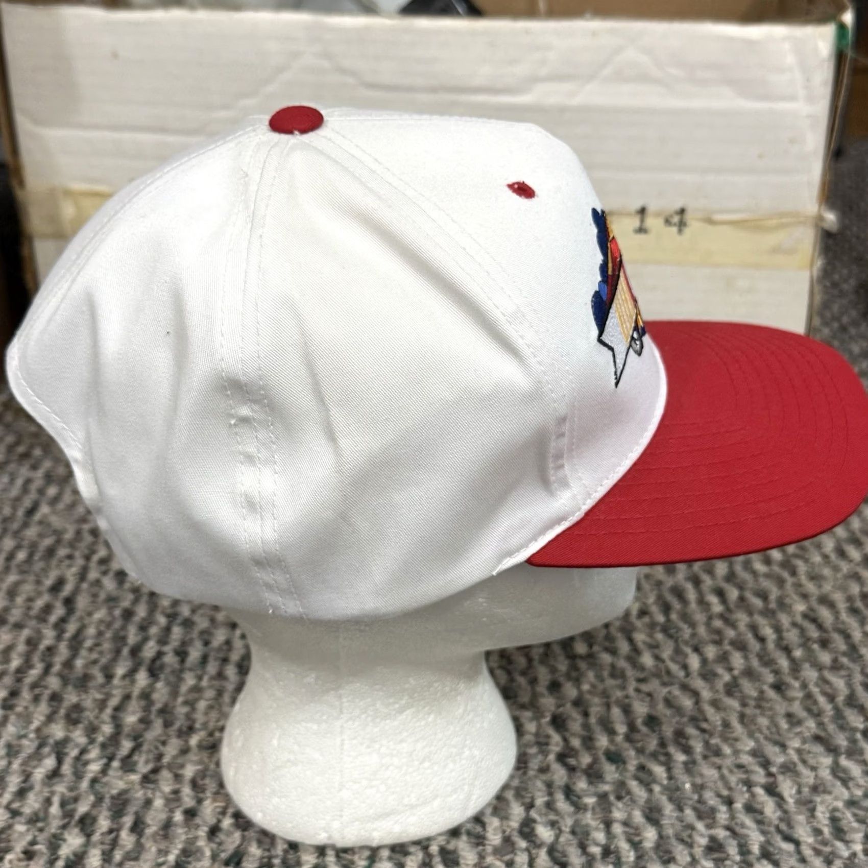 Vintage VINTAGE Looney Tunes Nascar Hat Adult 90s Racing Snapback Cap Sport Yosemite Sam Size ONE SIZE - 5 Thumbnail