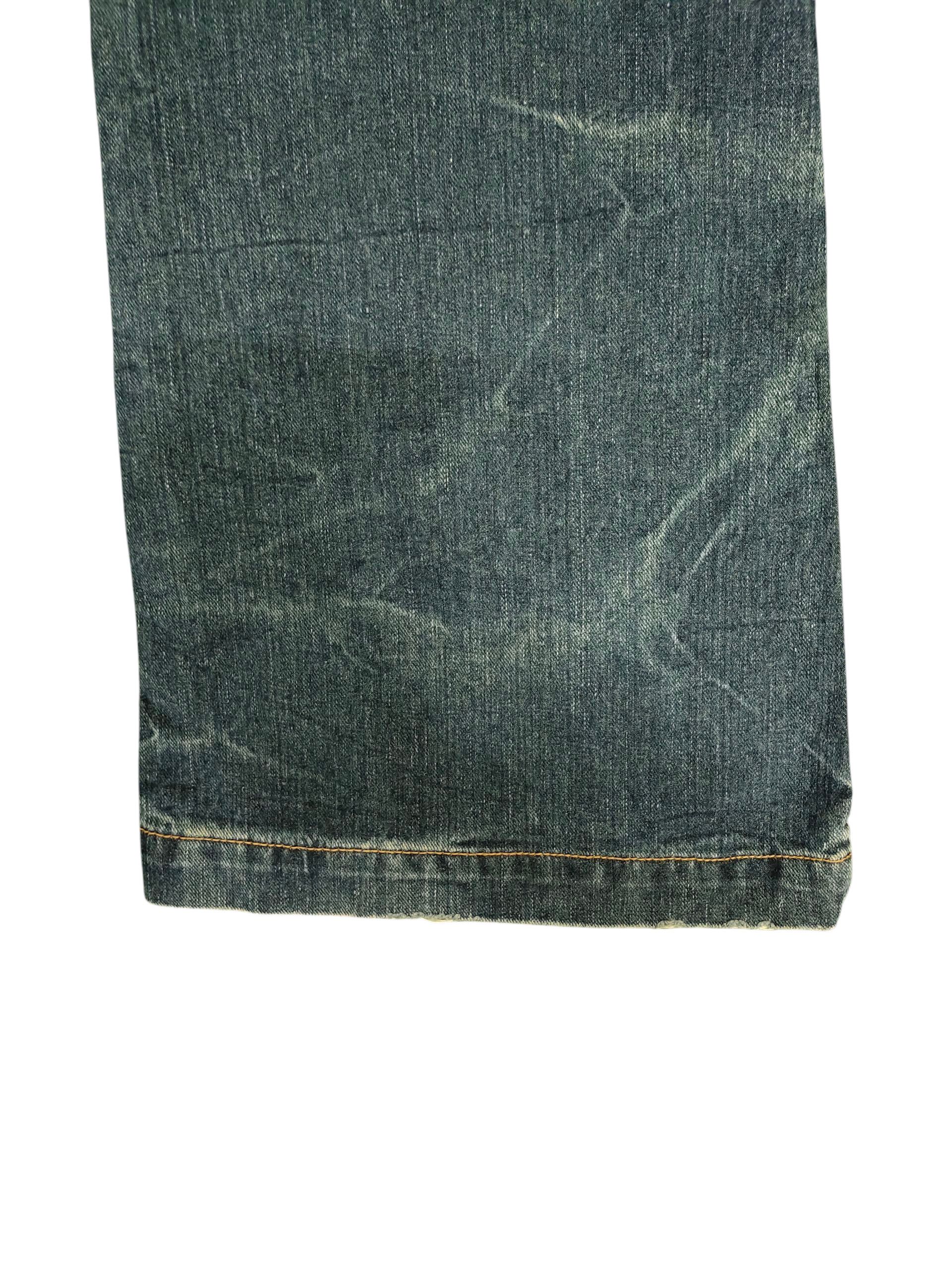 Tornado Mart Japanese Brand The Vintage Clawmark Distress Flare Jeans Size US 32 / EU 48 - 5 Thumbnail
