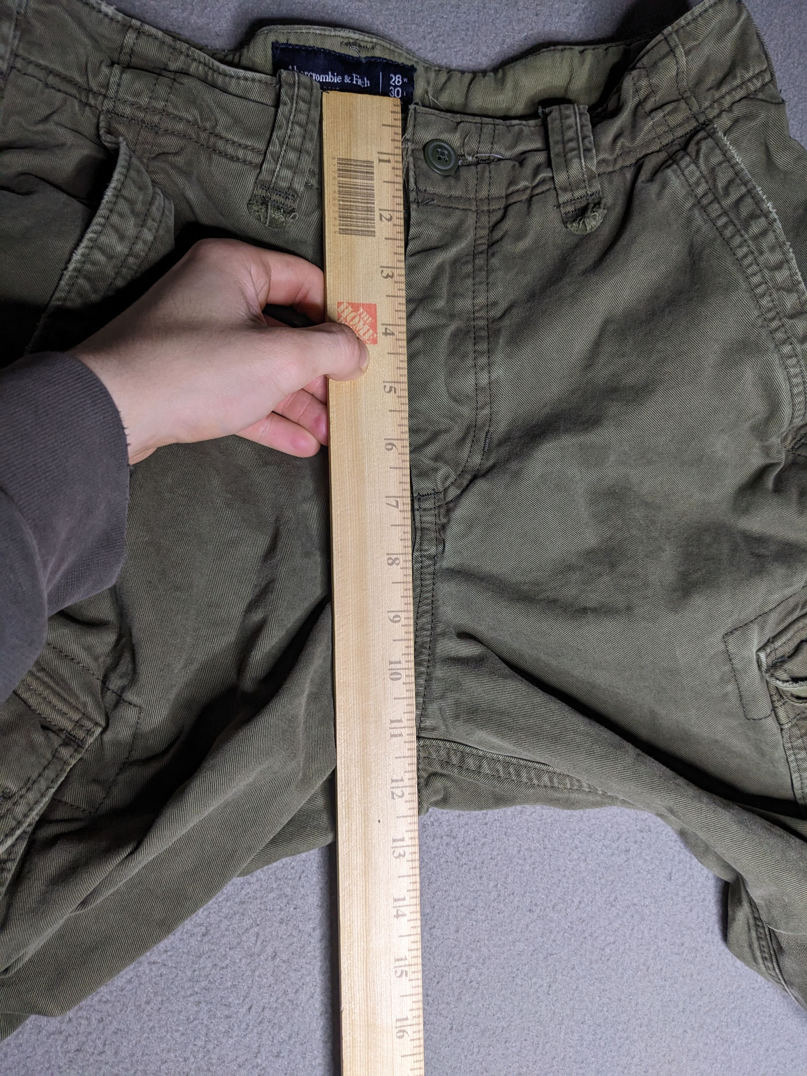 Abercrombie & Fitch VTG Abercrombie & Fitch Paratrooper Cargo Pants 30x29 Y2K Size US 30 / EU 46 - 13 Thumbnail