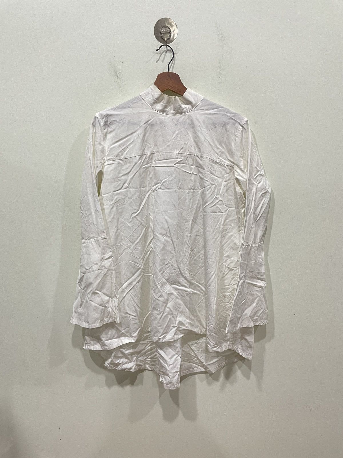Japanese Brand UJOH white Blouse Size M / US 6-8 / IT 42-44 - 2 Thumbnail