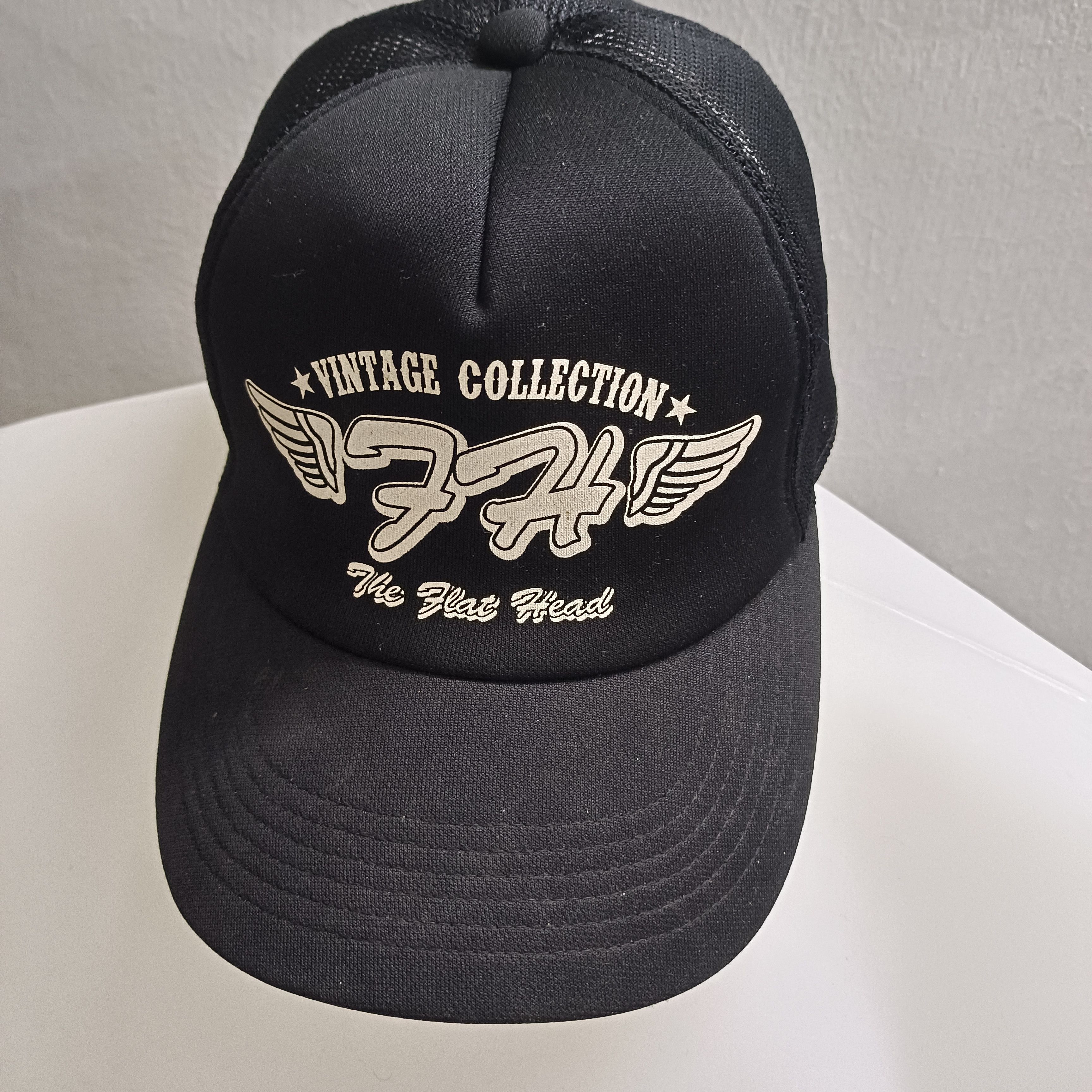 Japanese Brand The flat heat cap trucker Size ONE SIZE - 2 Thumbnail