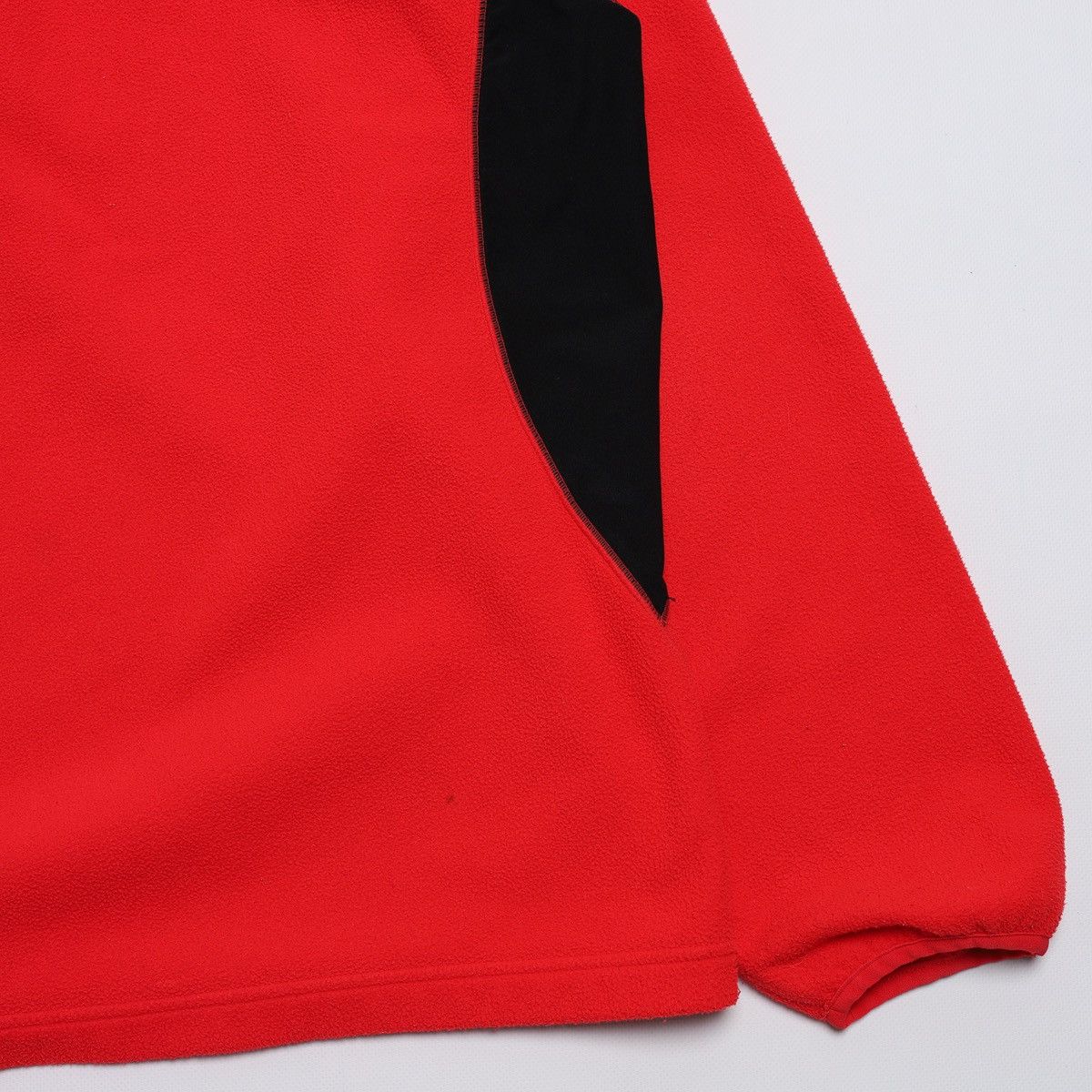 Nike Nike Vintage Red Fleece Zip Size US XL / EU 56 / 4 - 12 Thumbnail