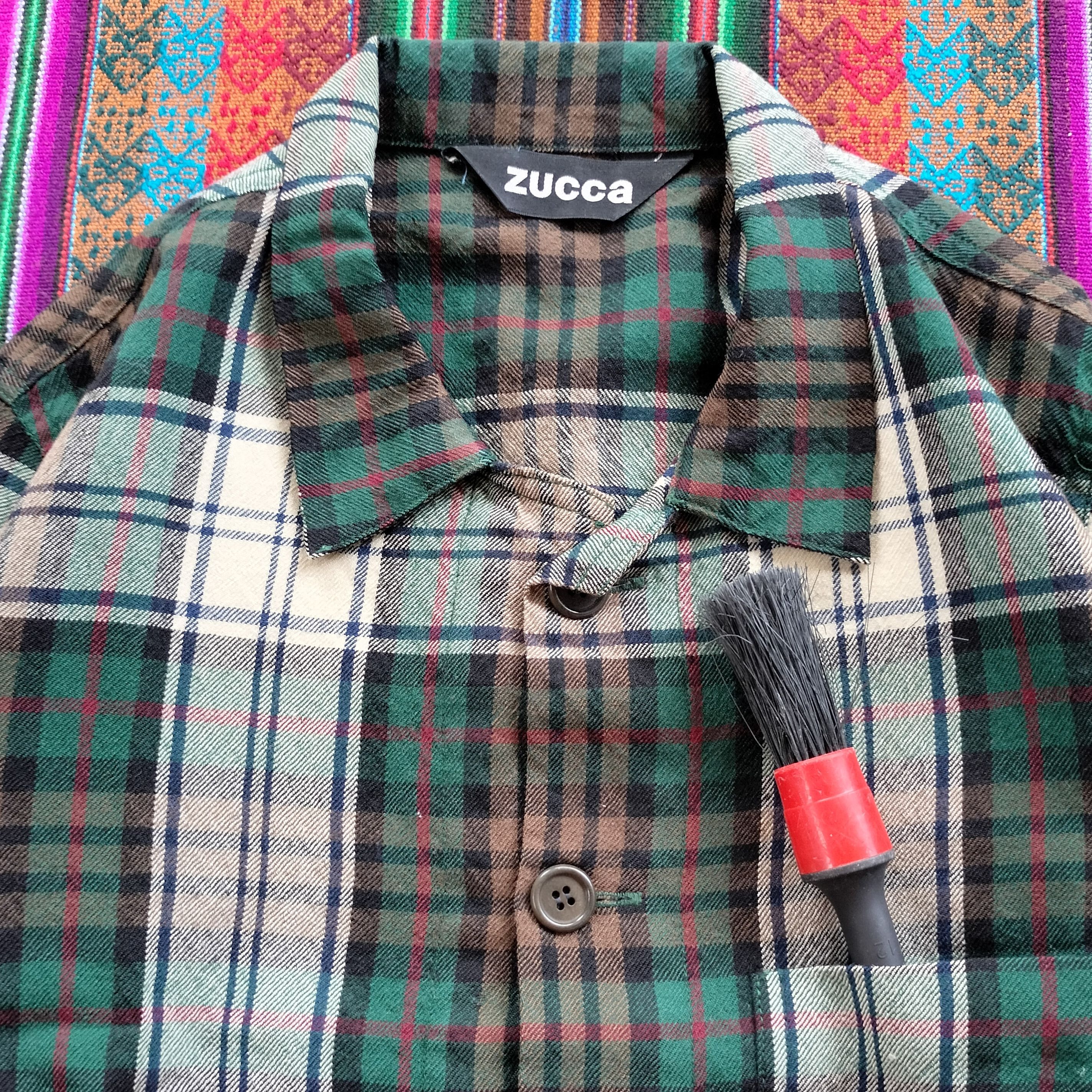 CABANE de ZUCCa Cabane de zucca 4 pocket plaid shirt Size M / US 6-8 / IT 42-44 - 2 Thumbnail