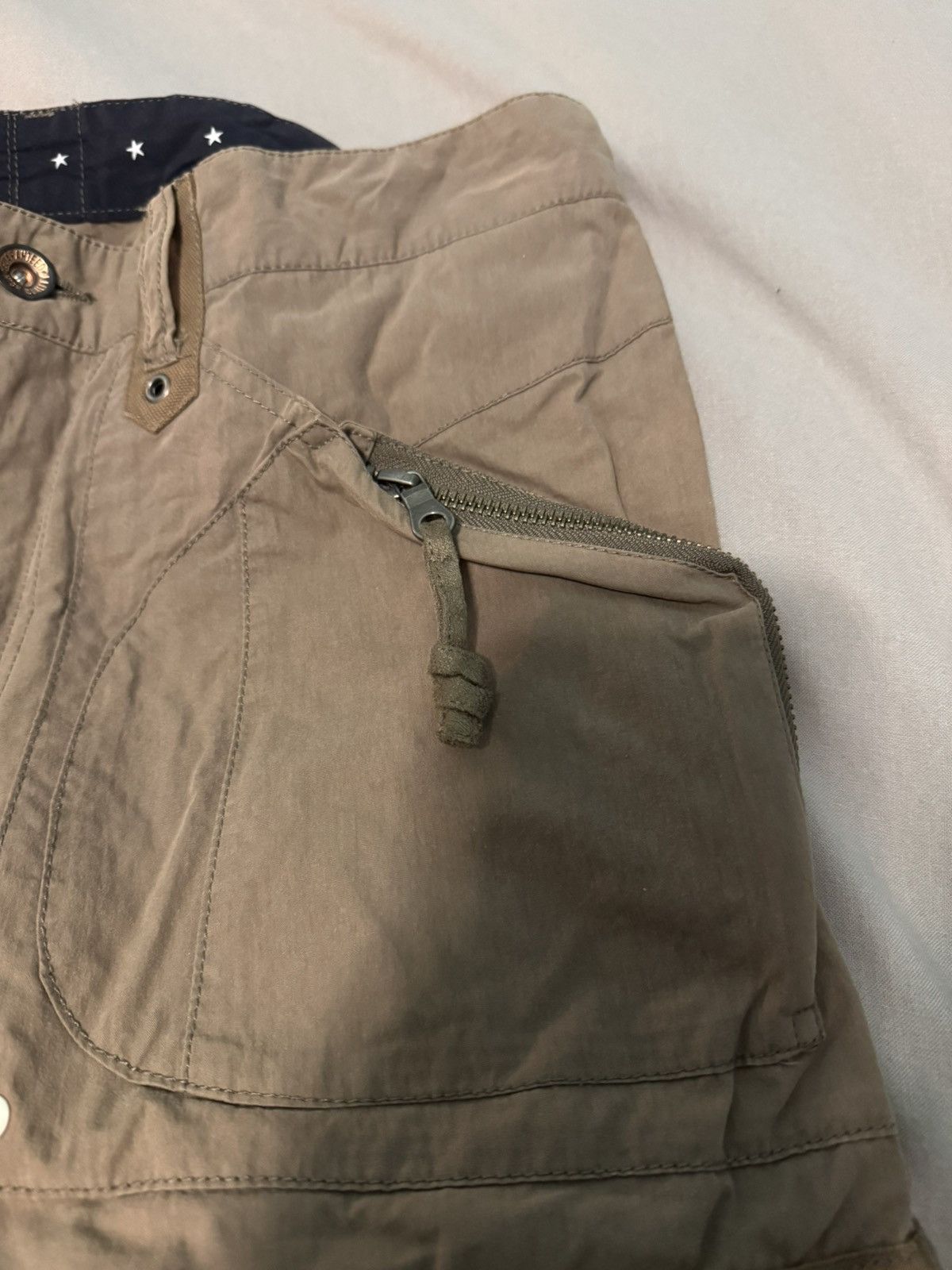 PPFM PPFM Multi Pocket Beige Pants Size US 32 / EU 48 - 4 Thumbnail