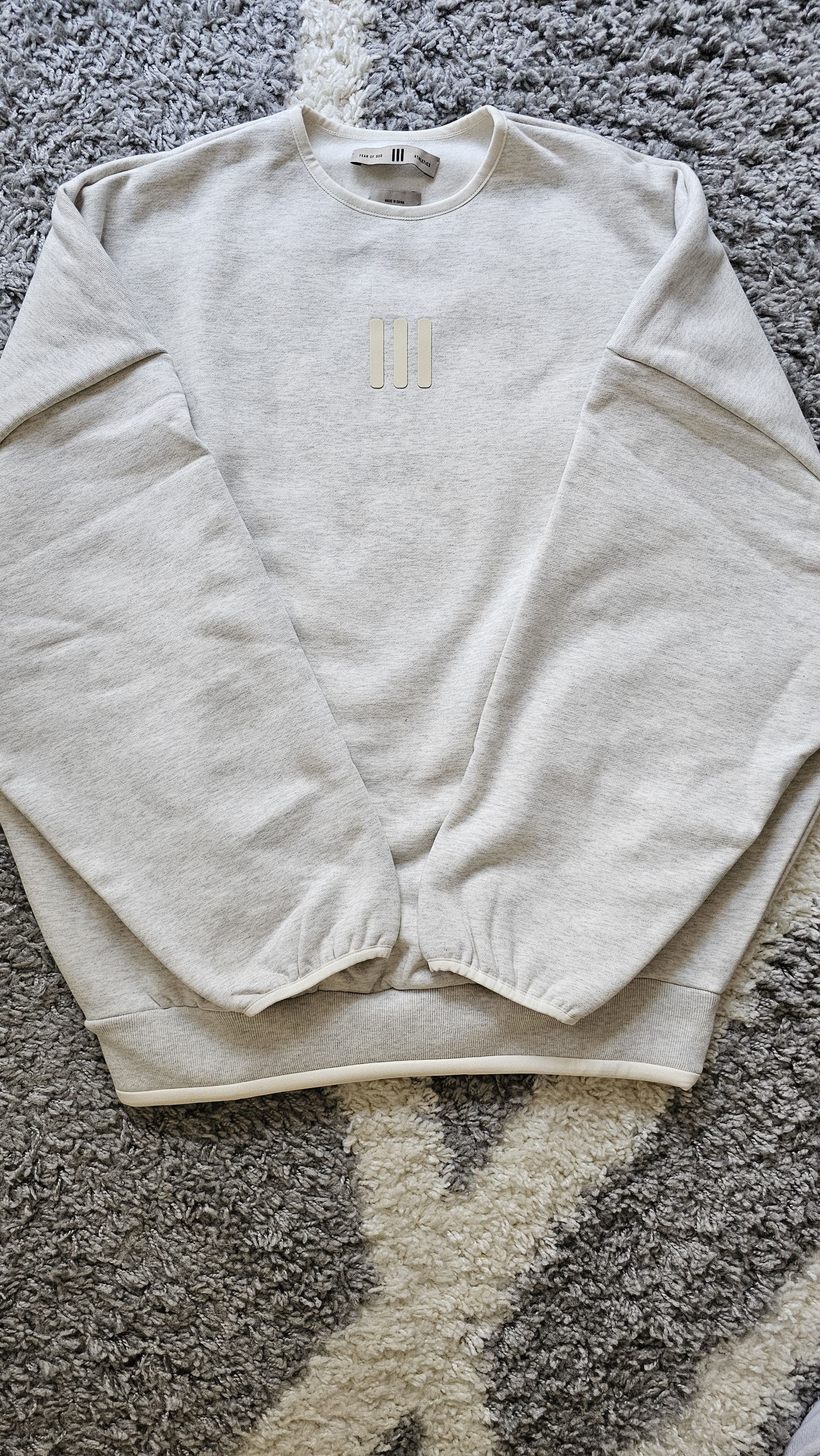 Adidas × Fear of God Adidas Fear of God Crewneck Size US S / EU 44-46 / 1 - 5 Thumbnail