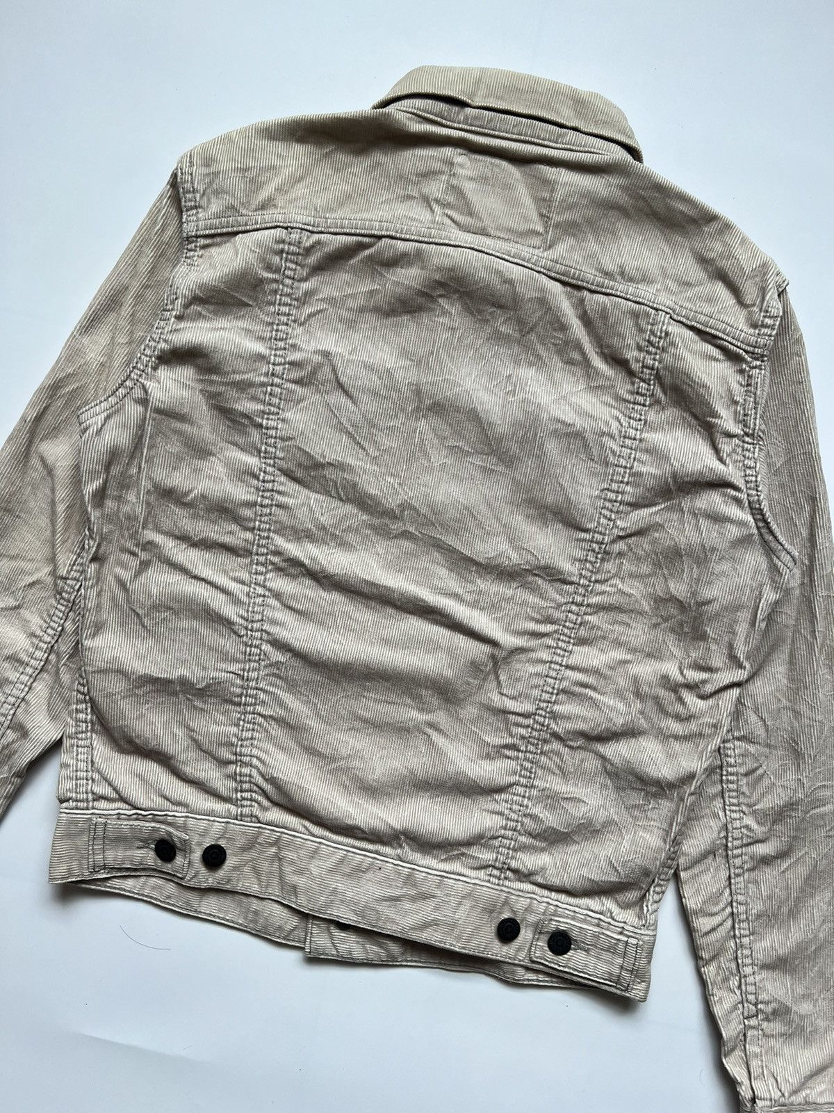 URBAN RESEARCH DOORS Urban Research Japanese Brand Corduroi Trucker Jacket Size US S / EU 44-46 / 1 - 6 Thumbnail