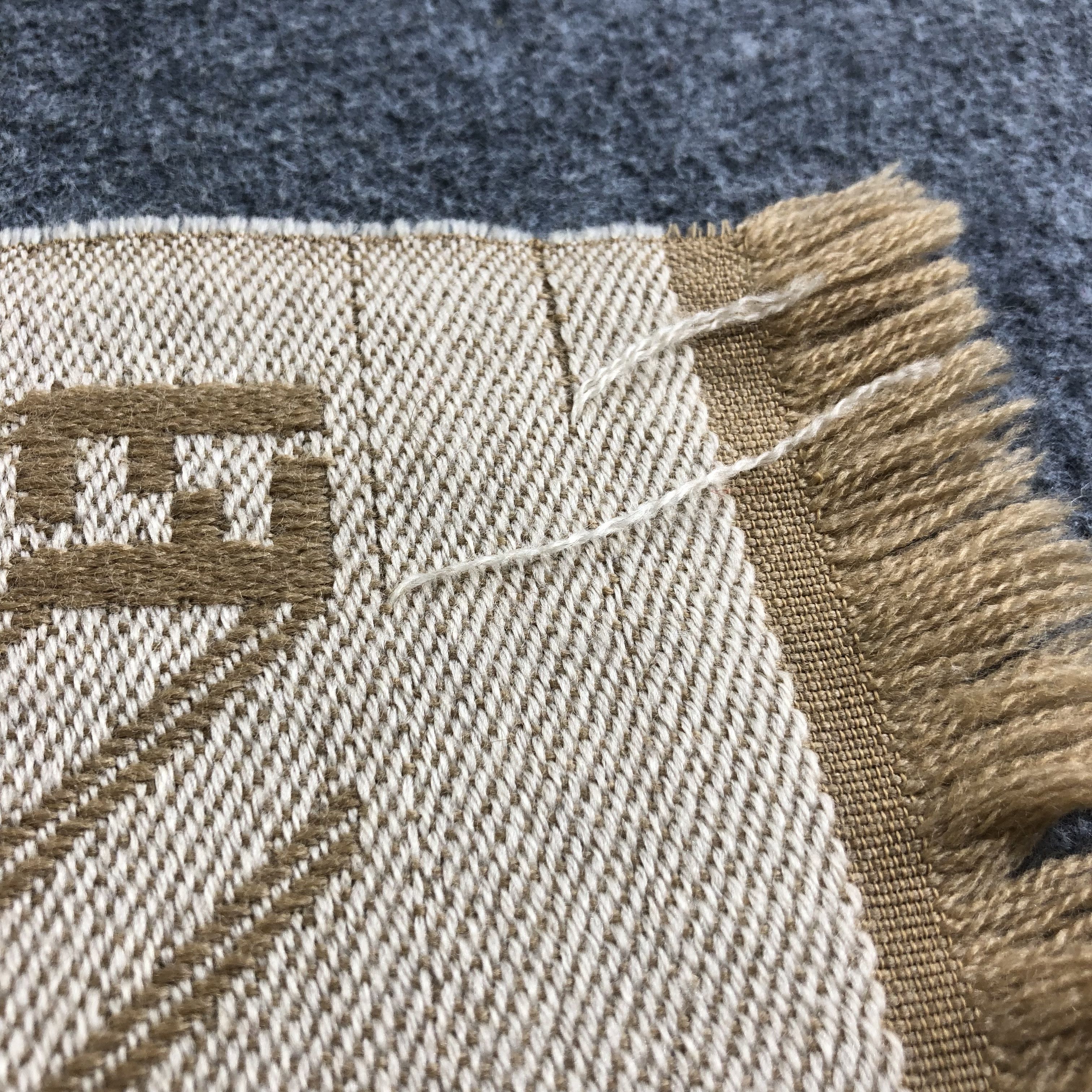 Fendi Fendi FF Monogram Wool Scarf Muffler V1729 Size ONE SIZE - 16 Thumbnail