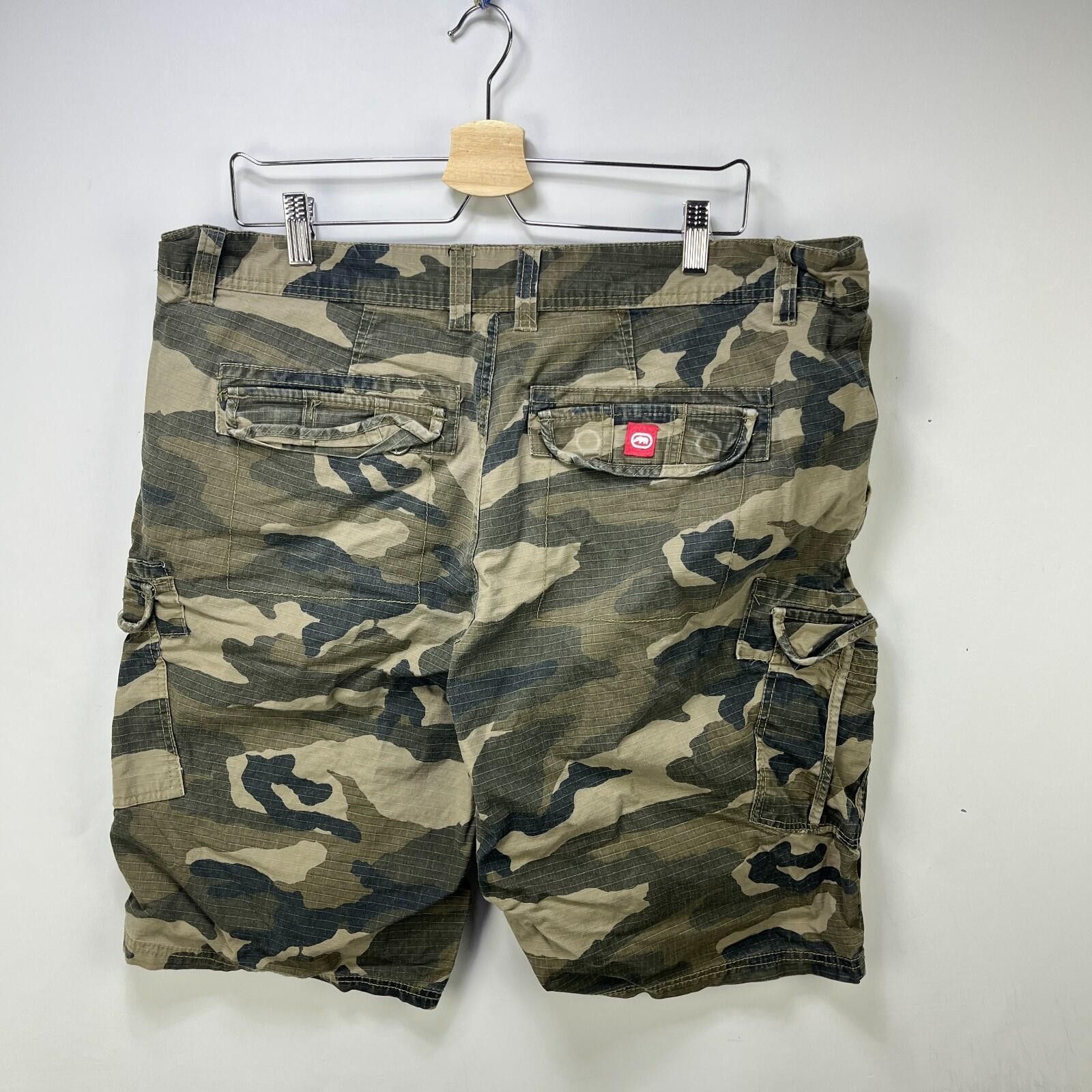 Ecko Unltd. Vintage Ecko Y2K Camo Shorts 36 Size US 36 / EU 52 - 1 Thumbnail