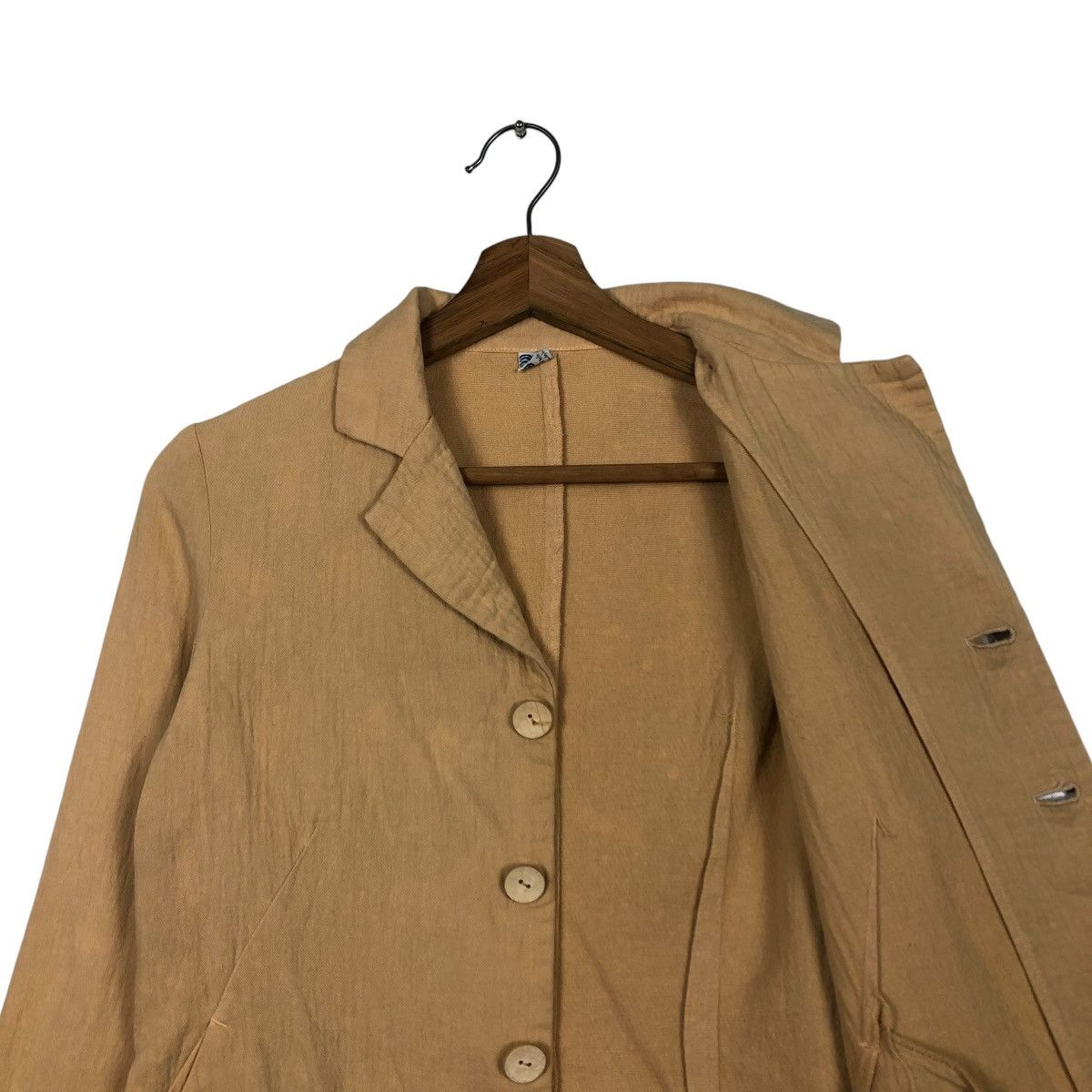45rpm 🔥CROPPED CHORE BIKER BUTTON JACKET TRIANGLE CO. JAPAN Size US M / EU 48-50 / 2 - 14 Thumbnail