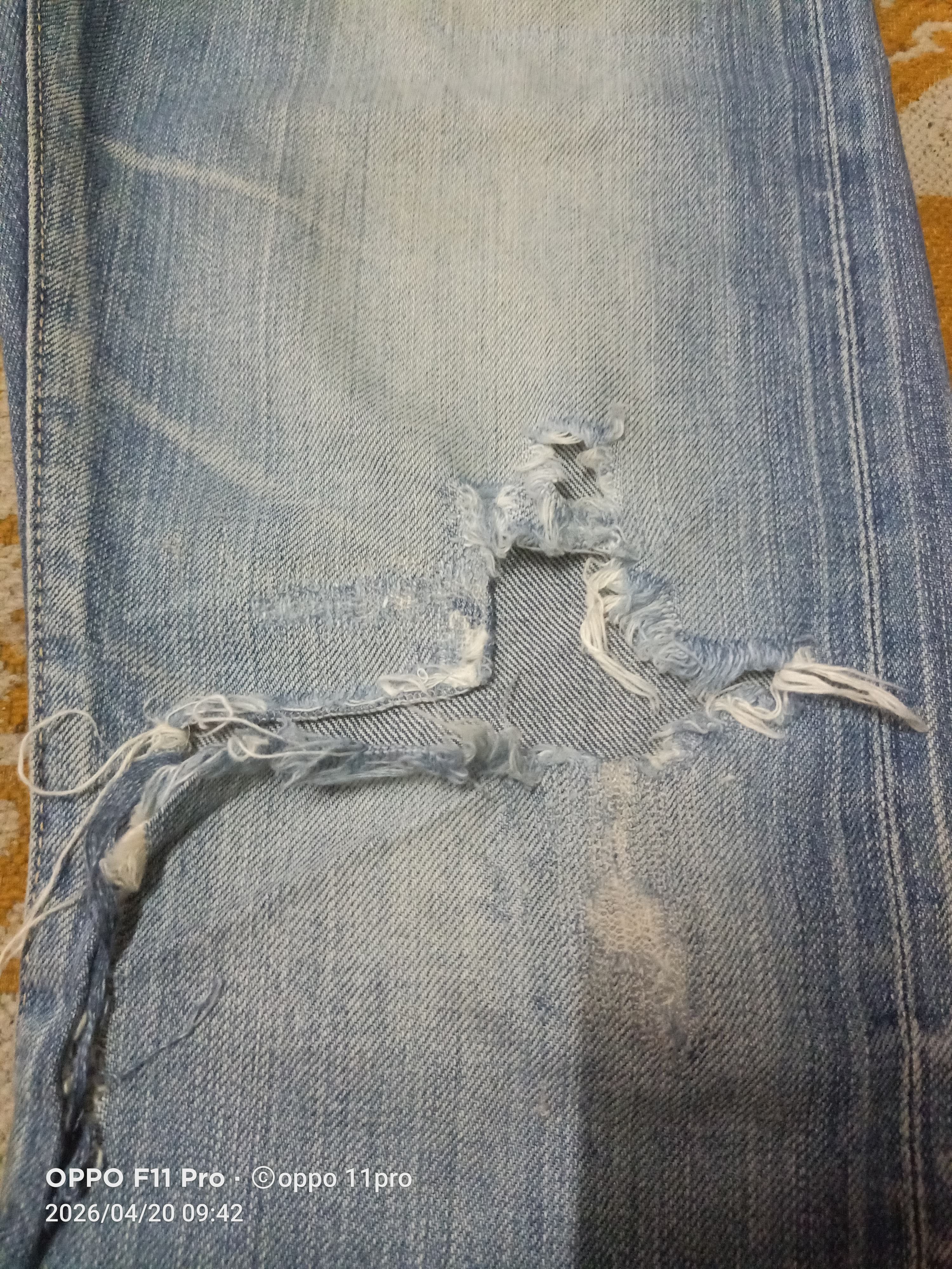 Hysteric Glamour 💥 Hystric Glamour Selvedge Flare Denim 💥 Size US 28 / EU 44 - 15 Thumbnail