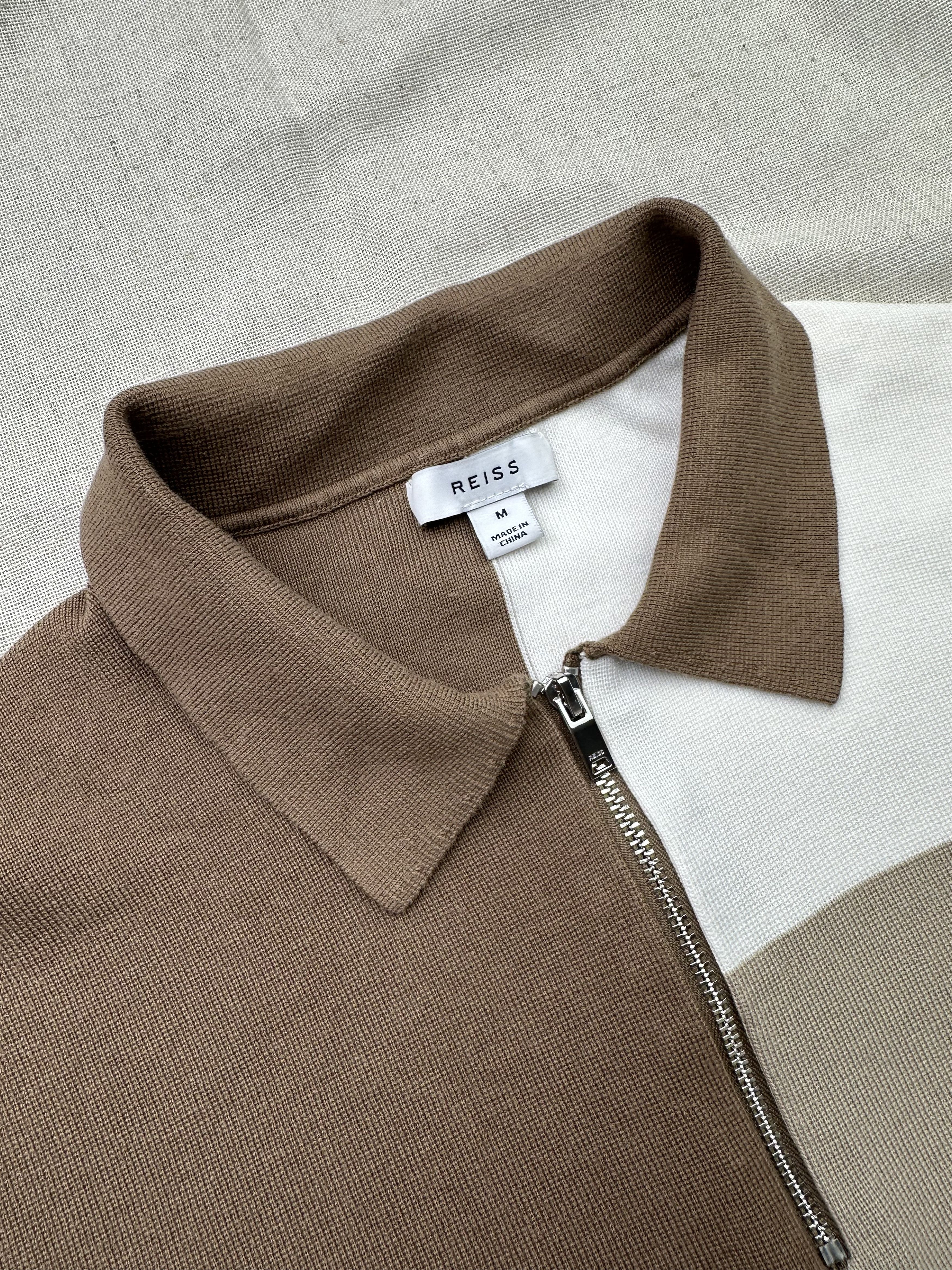 Reiss Reiss Polo With Zipper Size US M / EU 48-50 / 2 - 2 Thumbnail