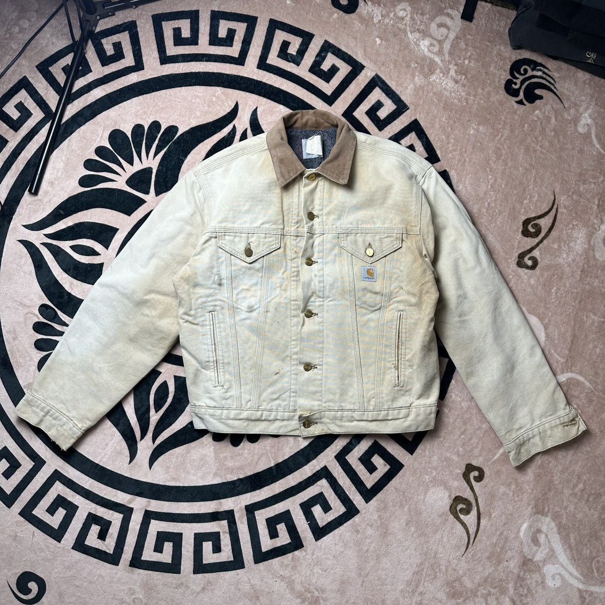 Carhartt Vintage Carhartt Trucker Jacket Size US L / EU 52-54 / 3 - 1 Thumbnail