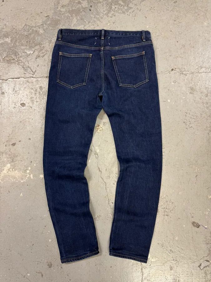 Maison Margiela × Vintage Aw2016 Maison Margiela Brut Denim Slim Jeans Size US 31 - 2 Thumbnail