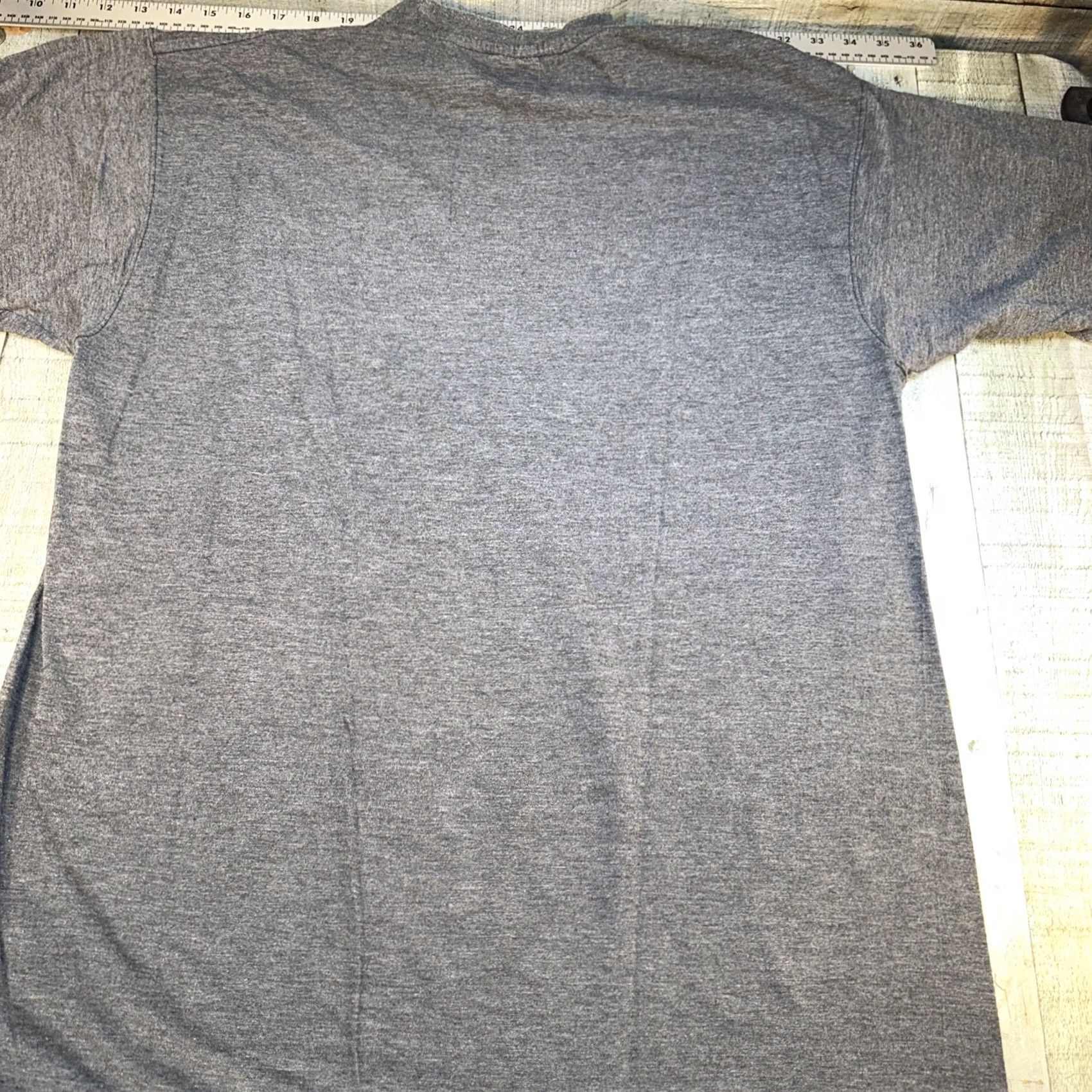 Lee VINTAGE Lee & Lee New York Baller T-Shirt XL Gray 90s Streetwear Mens Shirt Size US XL / EU 56 / 4 - 4 Thumbnail