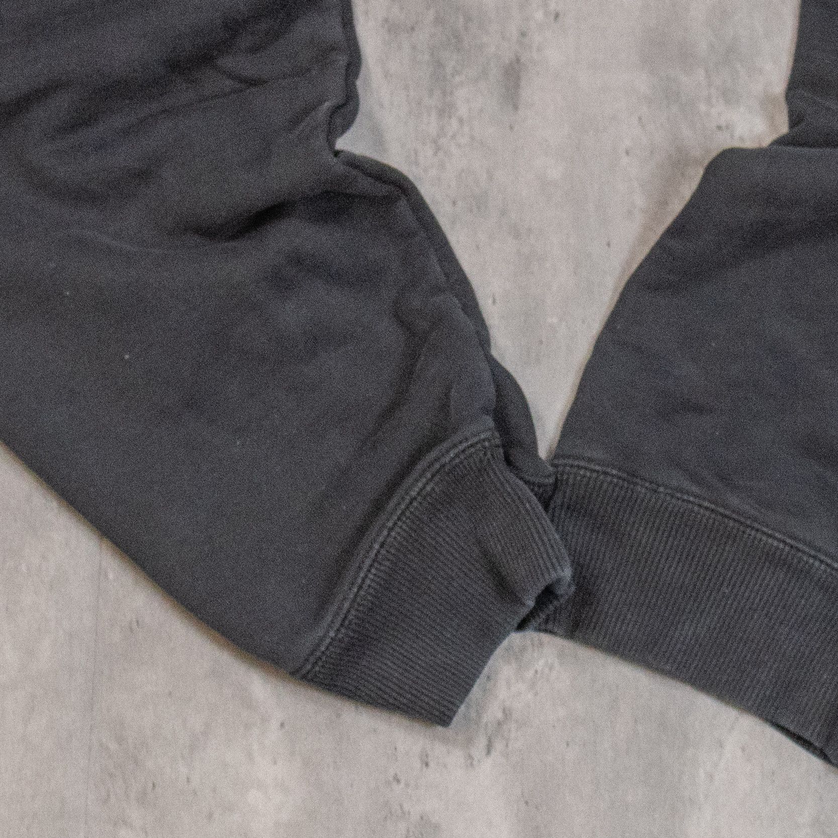 Nike Y2K 00's Nike Black Fleece Baggy Black Cuff Sweat Pant's Size US 30 / EU 46 - 14 Thumbnail