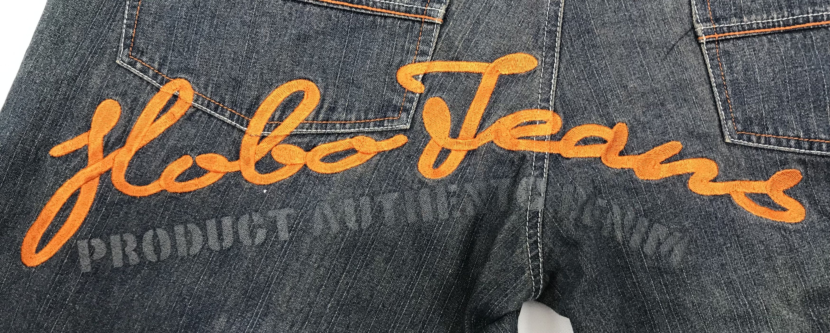 Hobo Vintage Hobo Embroidered Wide Baggy Jeans Size US 32 / EU 48 - 12 Thumbnail