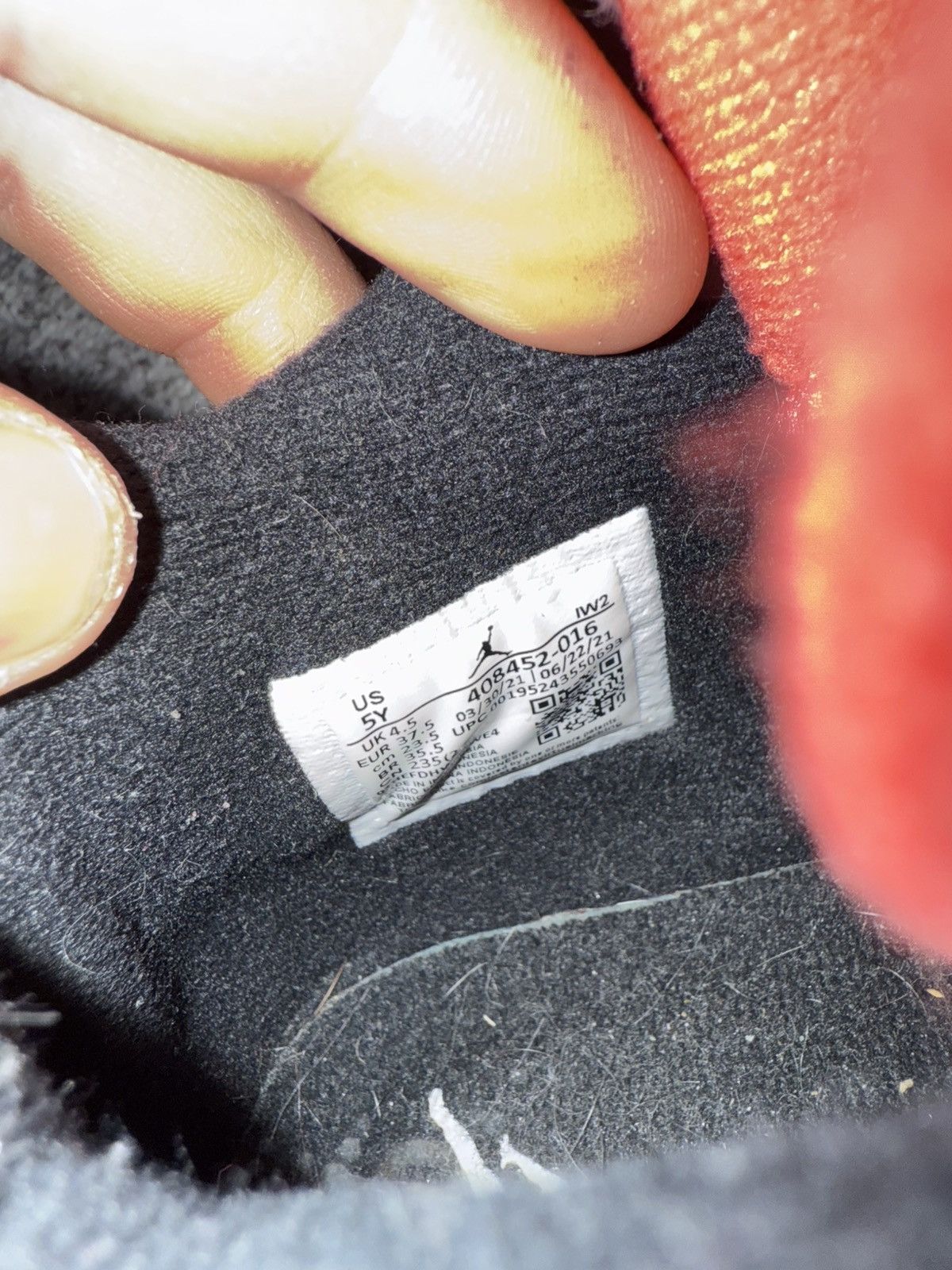Jordan Brand Jordan 4 red thunder Size US 5 / EU 37 - 6 Thumbnail