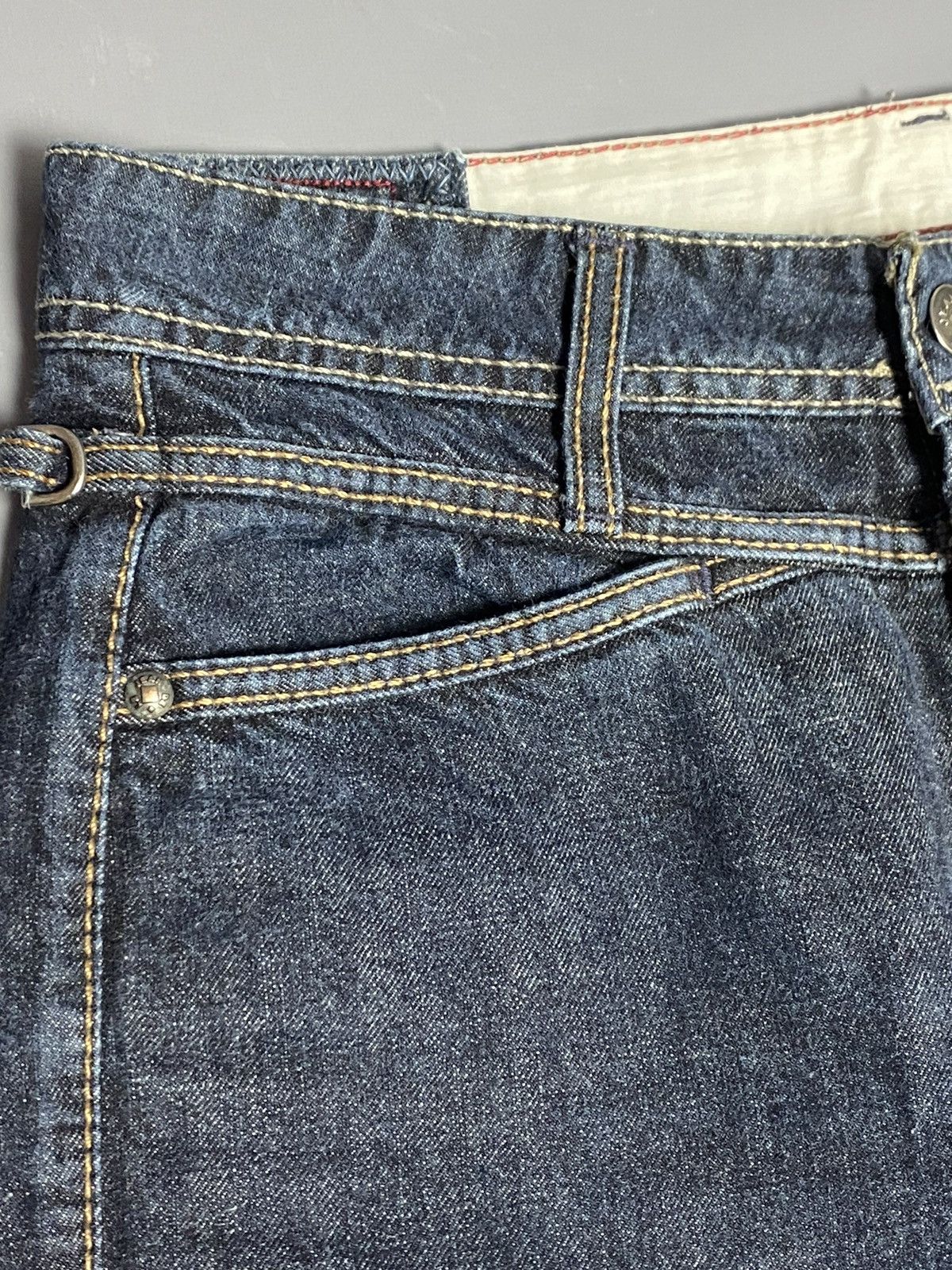 Marithe + Francois Girbaud Marithe Francois Girbaud Jeans Women US 27 Blue Distressed Size 28" / US 6 / IT 42 - 3 Thumbnail