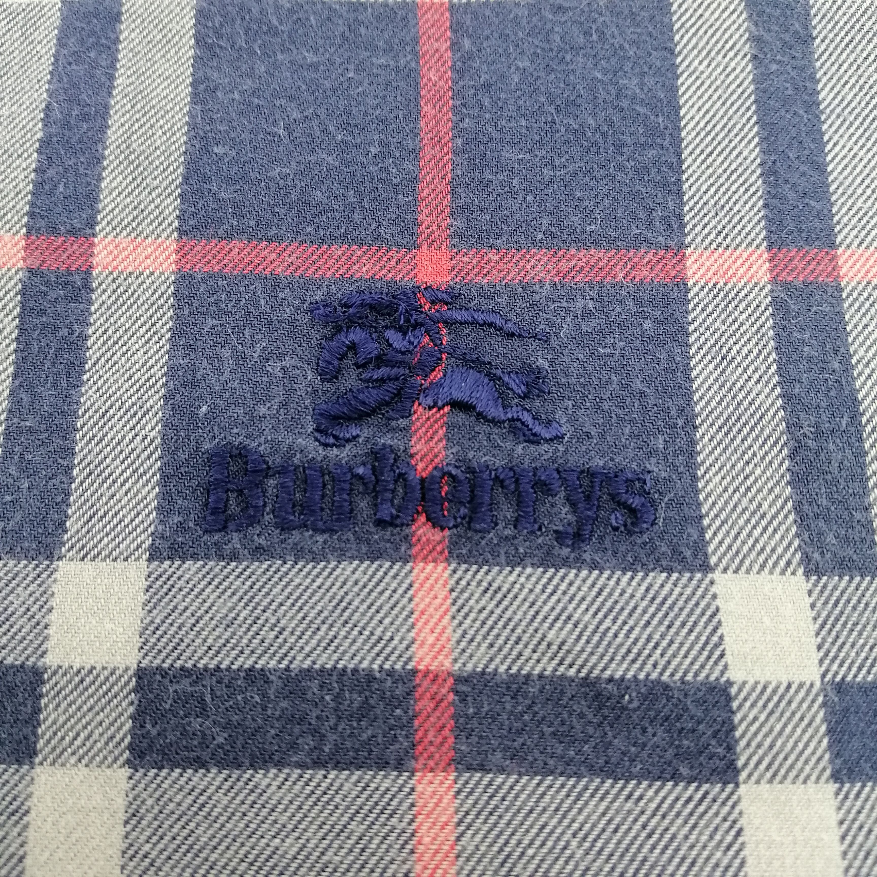Burberry × Vintage Burberry Handkerchief/Neckerchief/Bandana-KD3023 Size ONE SIZE - 3 Thumbnail