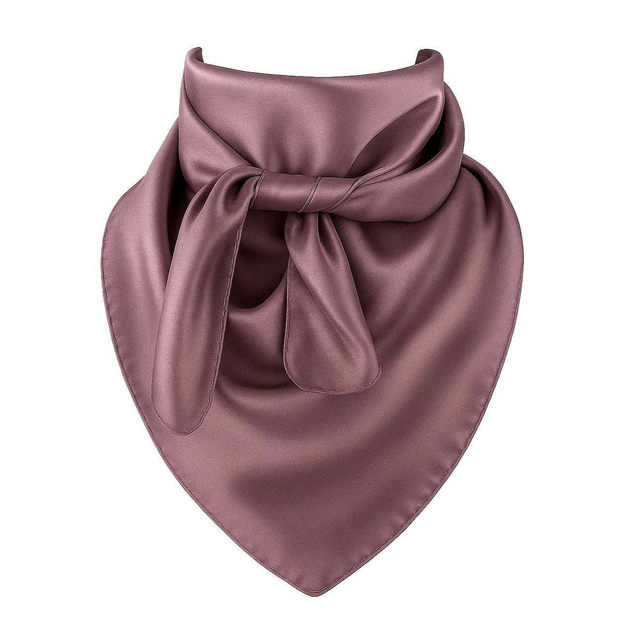 Other Purple Wild Rag Large Scarf 35x35" Satin Western Accessory C Size ONE SIZE - 1 Thumbnail