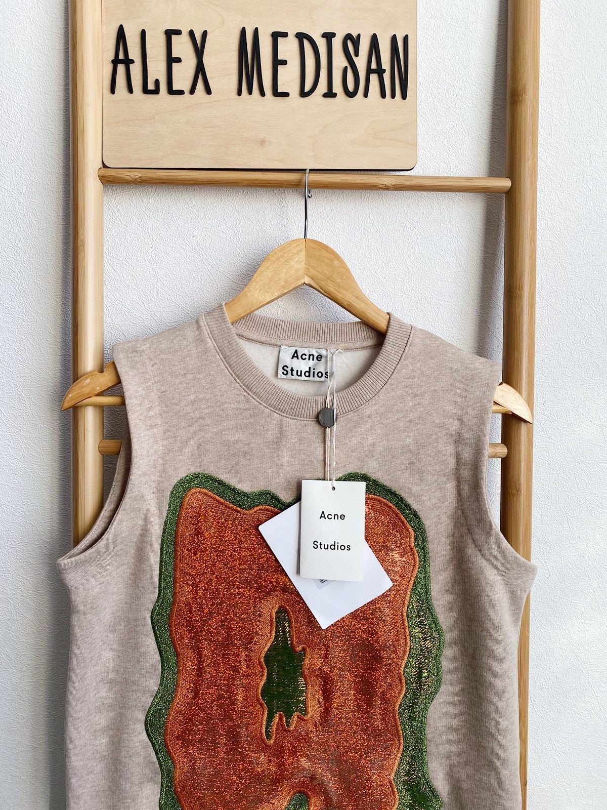 Acne Studios Acne Studios “Katja A Lurex” Appliqué Fleece Lined DressAW16 Size XXS / US 00 / IT 34 - 8 Thumbnail