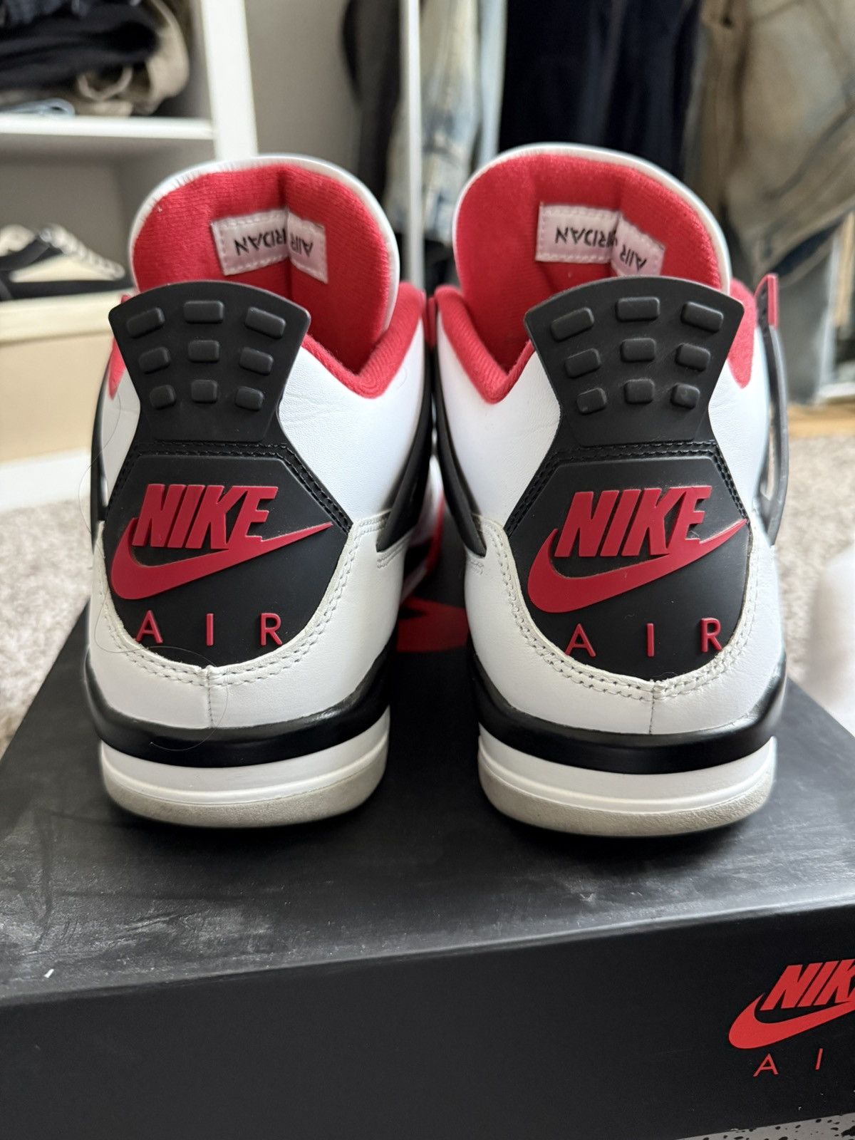 Jordan Brand Jordan 4 fire red Size US 10.5 / EU 43-44 - 5 Thumbnail