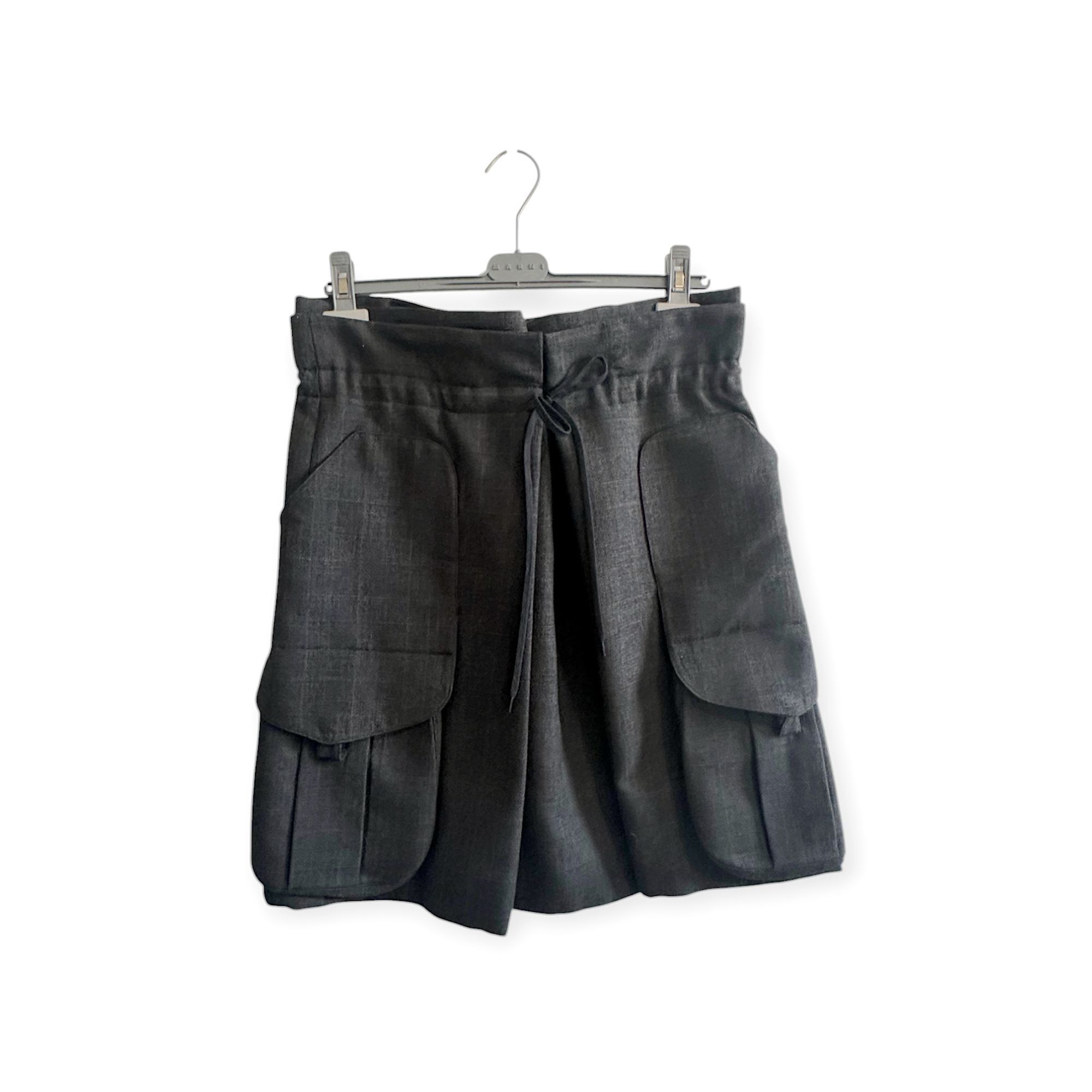 Marni Marni Wool Pleated Skirt w/ Cargo Pockets Sz 44 Size 30" / US 8 / IT 44 - 1 Thumbnail