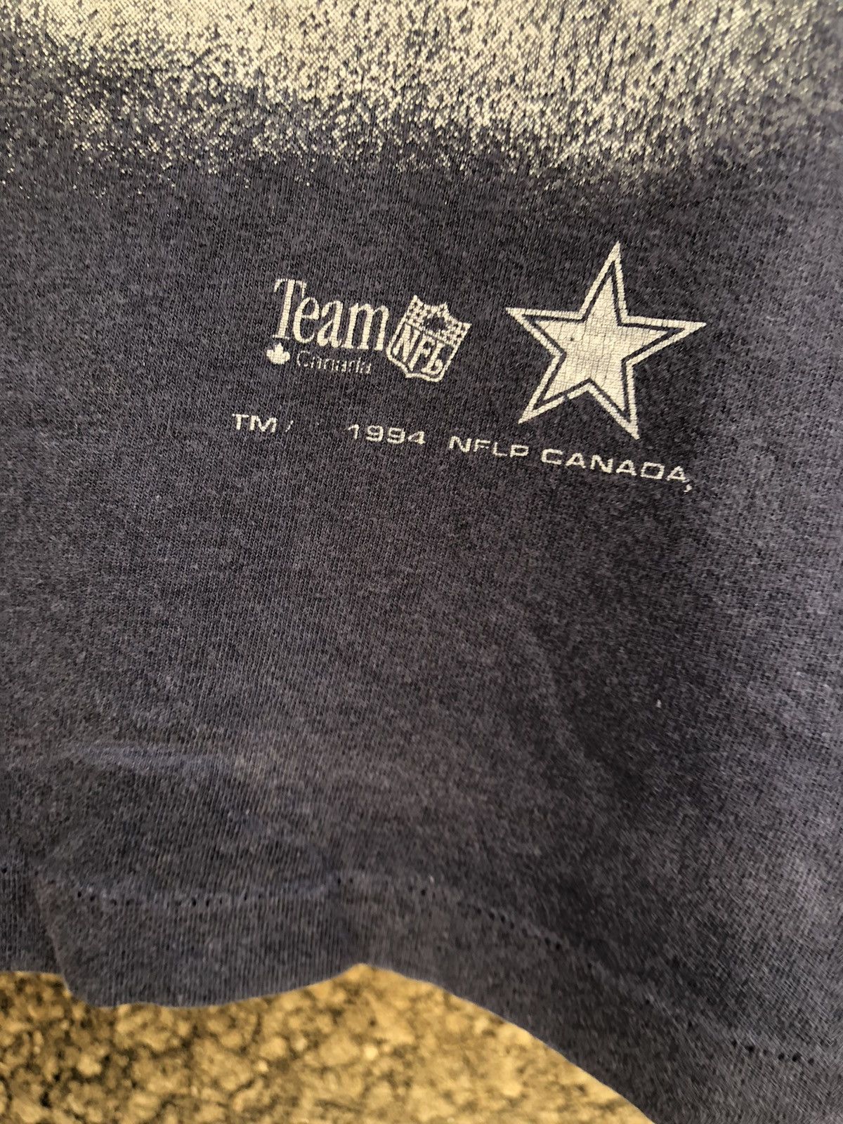 NFL × Vintage Vintage 90s NFL Dallas Cowboys Tshirt Size US L / EU 52-54 / 3 - 4 Thumbnail
