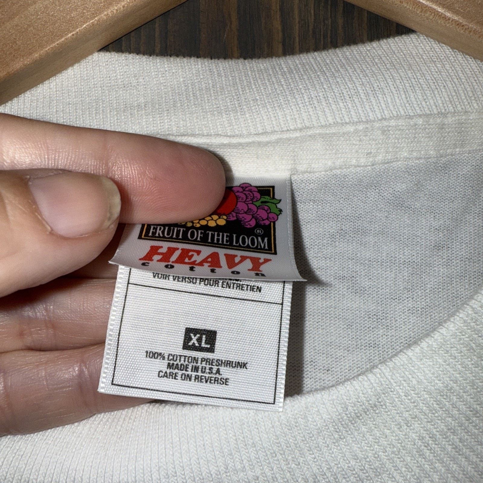 Fruit Of The Loom Heavy Tee Vintage Single Stitch 2004 Olympics Athens Sz XL Size US XL / EU 56 / 4 - 6 Thumbnail