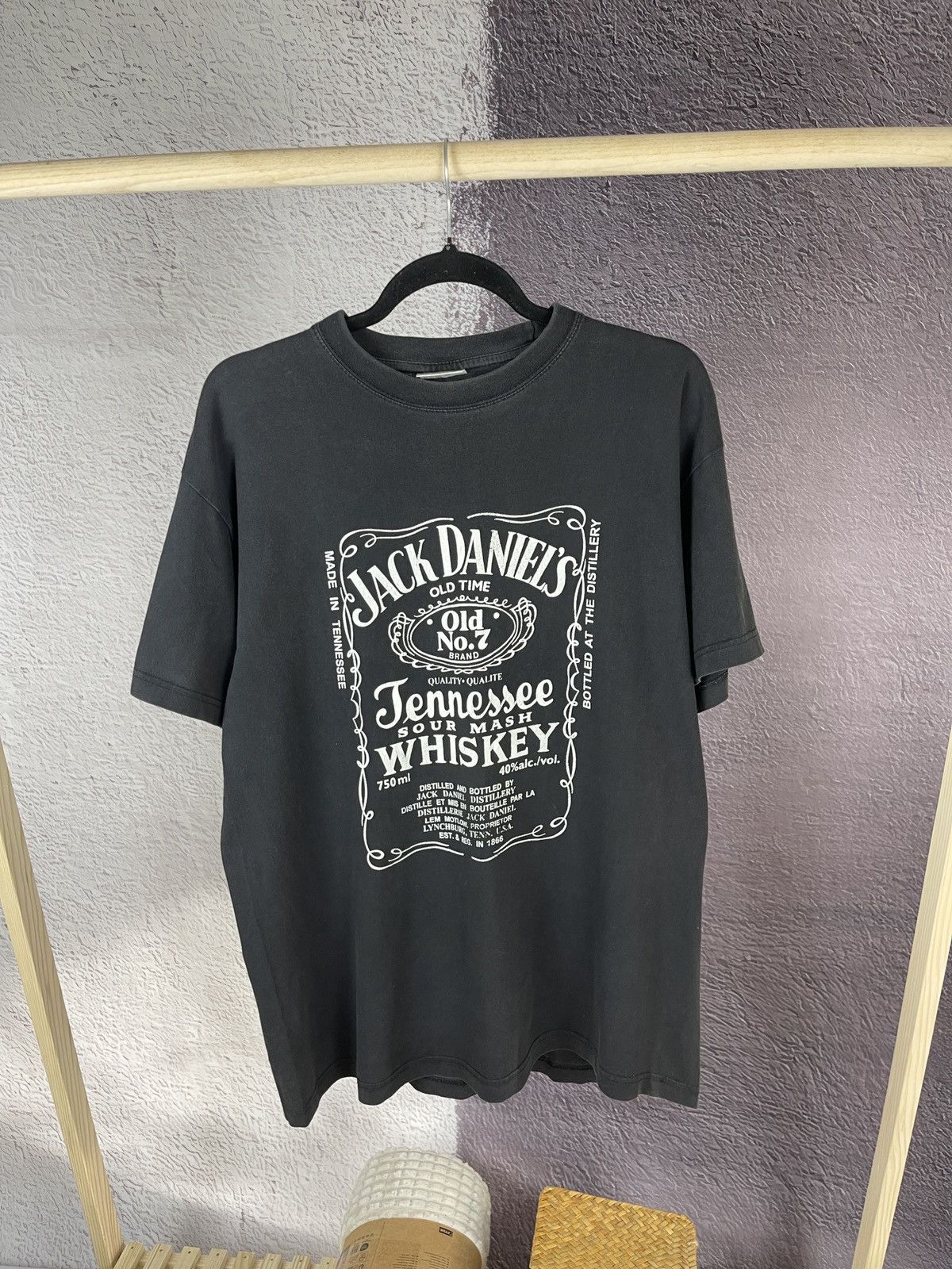 Other Jack Daniels Tennessee Whiskey vintage big logo tee shirt Size US L / EU 52-54 / 3 - 1 Thumbnail