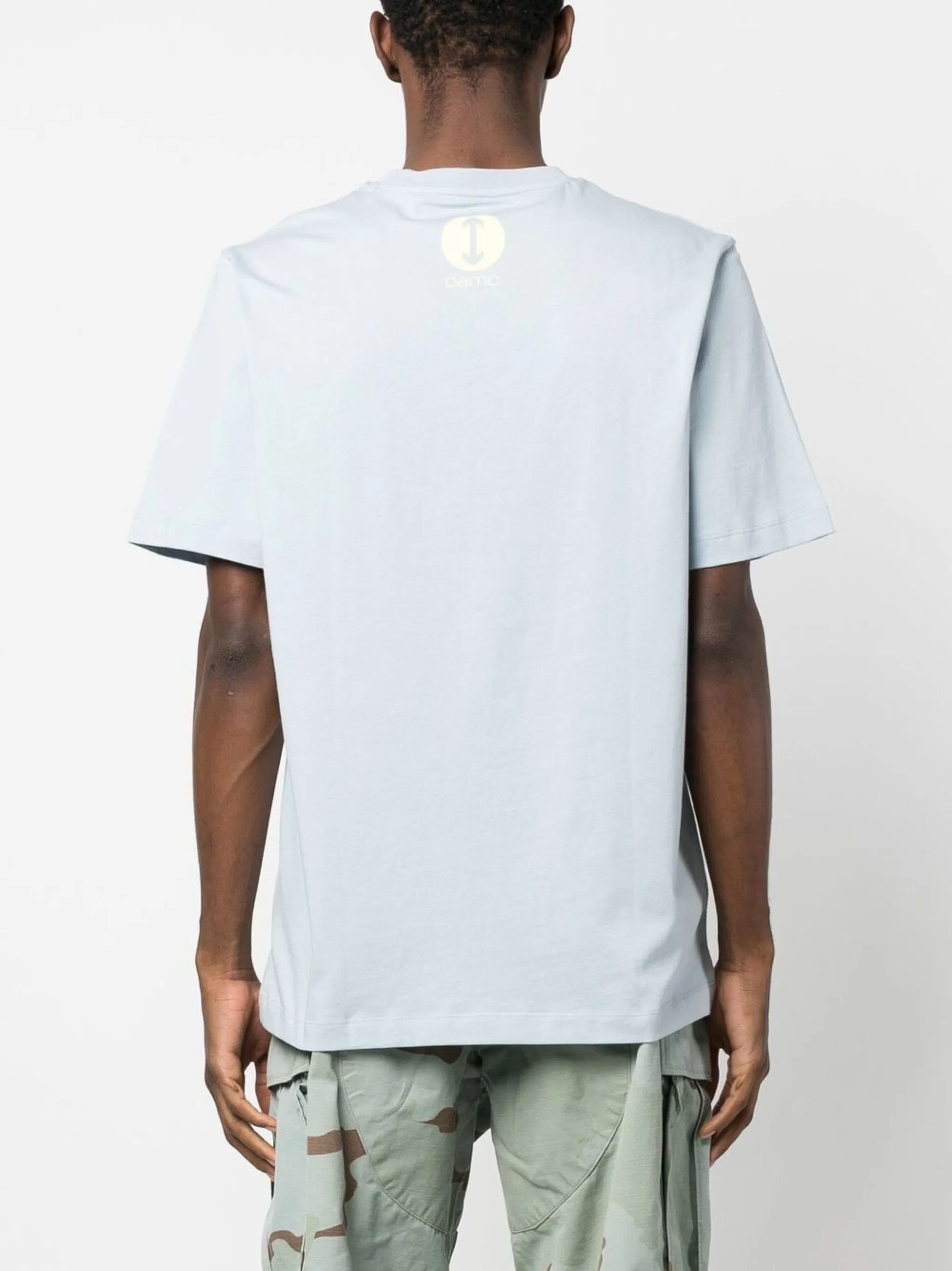 OAMC o1y0225 Logo Crewneck T-Shirt in Sky Blue Size US XS / EU 42 / 0 - 4 Thumbnail