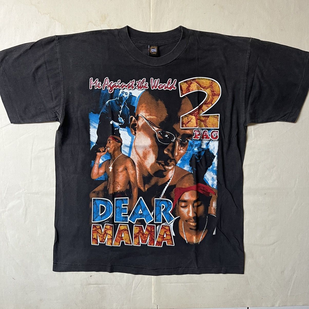 Rap Tees 🔥Tribute Pac🔥Dear Mama 2Pac Me Againts The World Tupac Size US XL / EU 56 / 4 - 1 Thumbnail