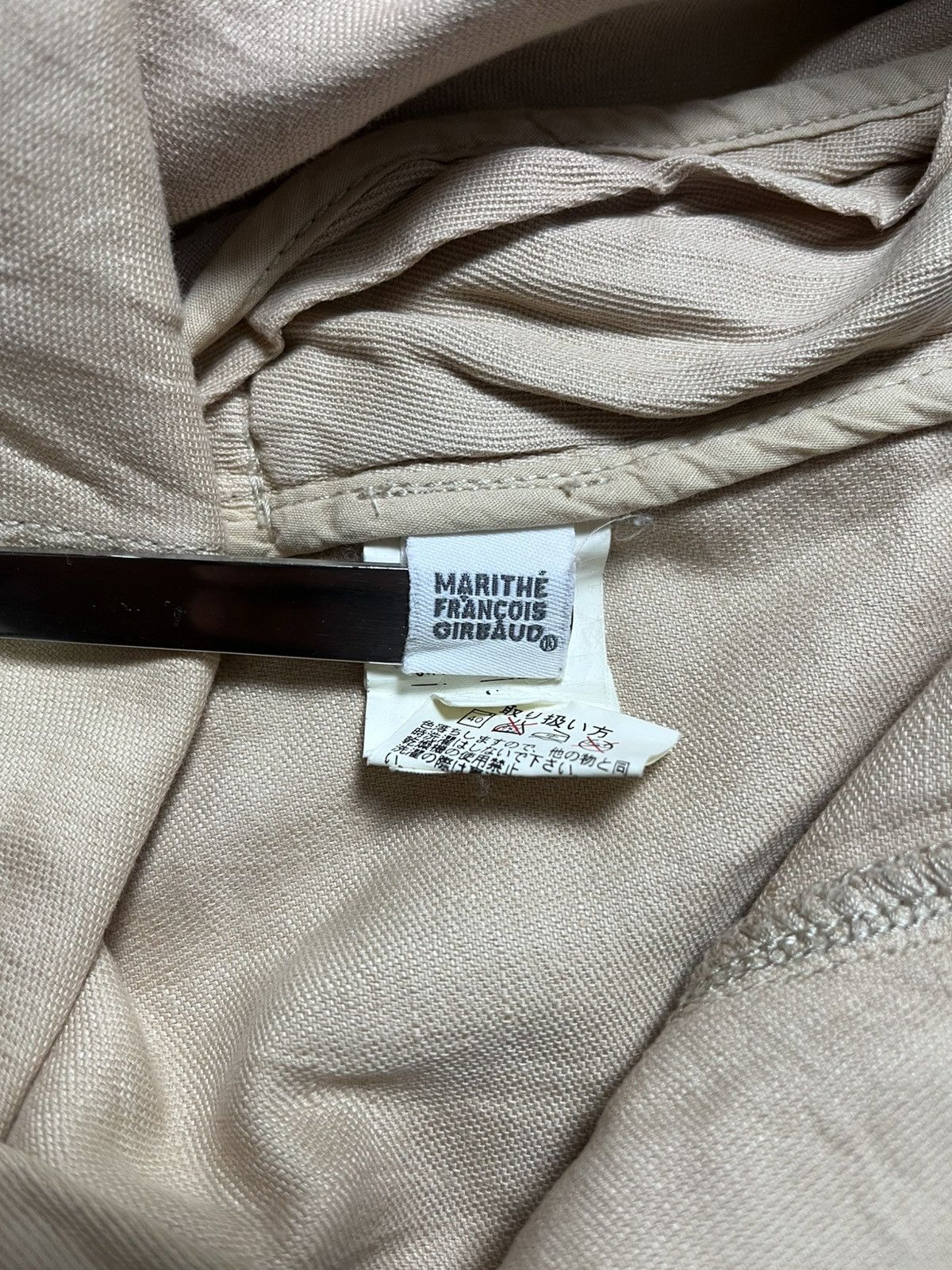 Marithe + Francois Girbaud Le Casual De Marithe Francois Girbaud Long Pants Big Pocket Size US 31 - 18 Thumbnail