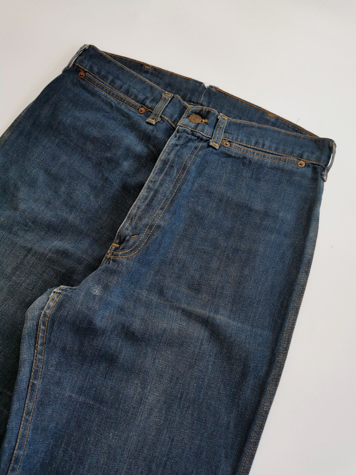 Levi's Flared Vintage 70s Levis Fresh Produce Hippie Jeans Size US 30 / EU 46 - 9 Thumbnail