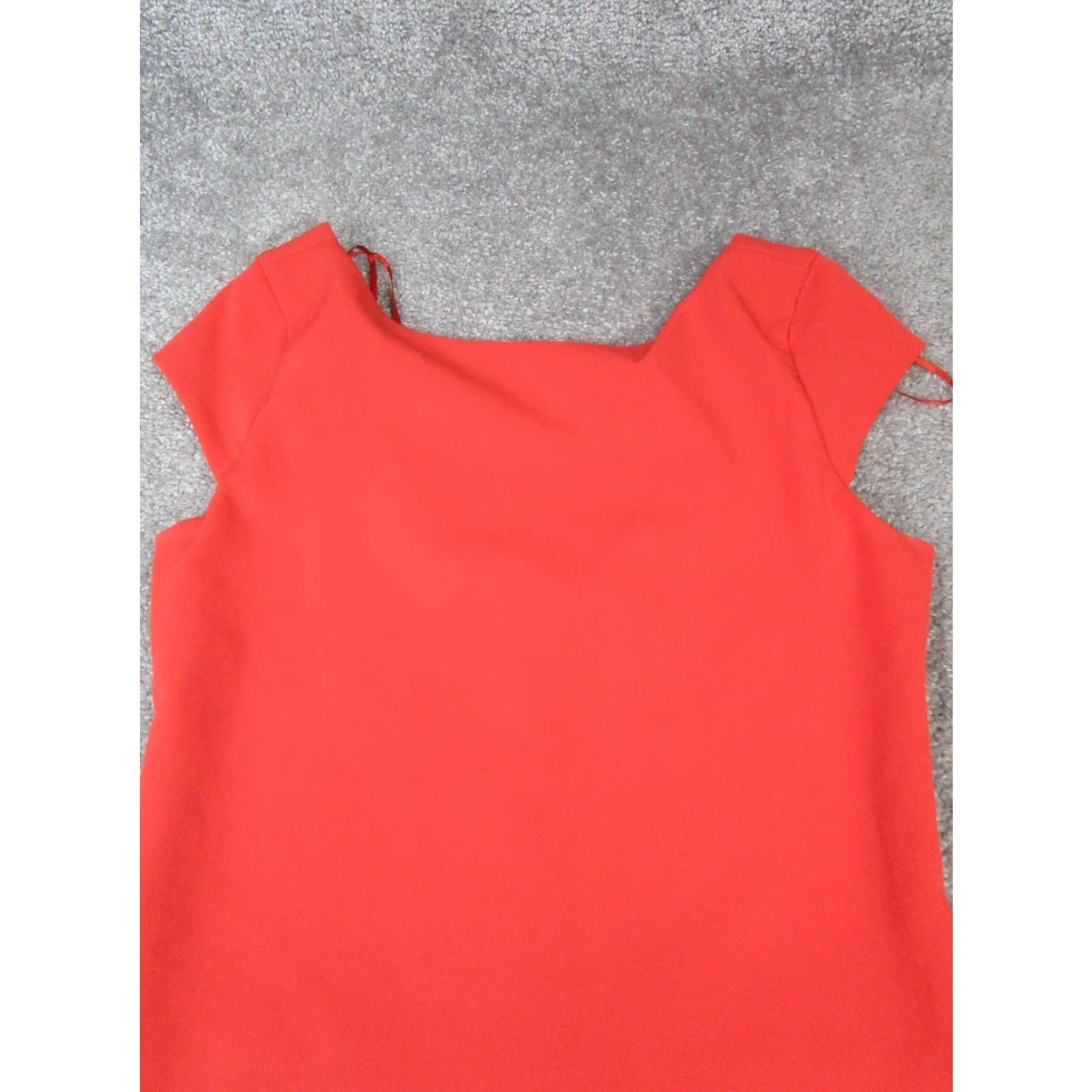 Zara Zara Trafaluc Dress Womens XS Pink Short Sleeve Round Neck A-Line Blouson Mini - Regular - Solid Polyester Dress Length Short Size XS / US 0-2 / IT 36-38 - 2 Thumbnail