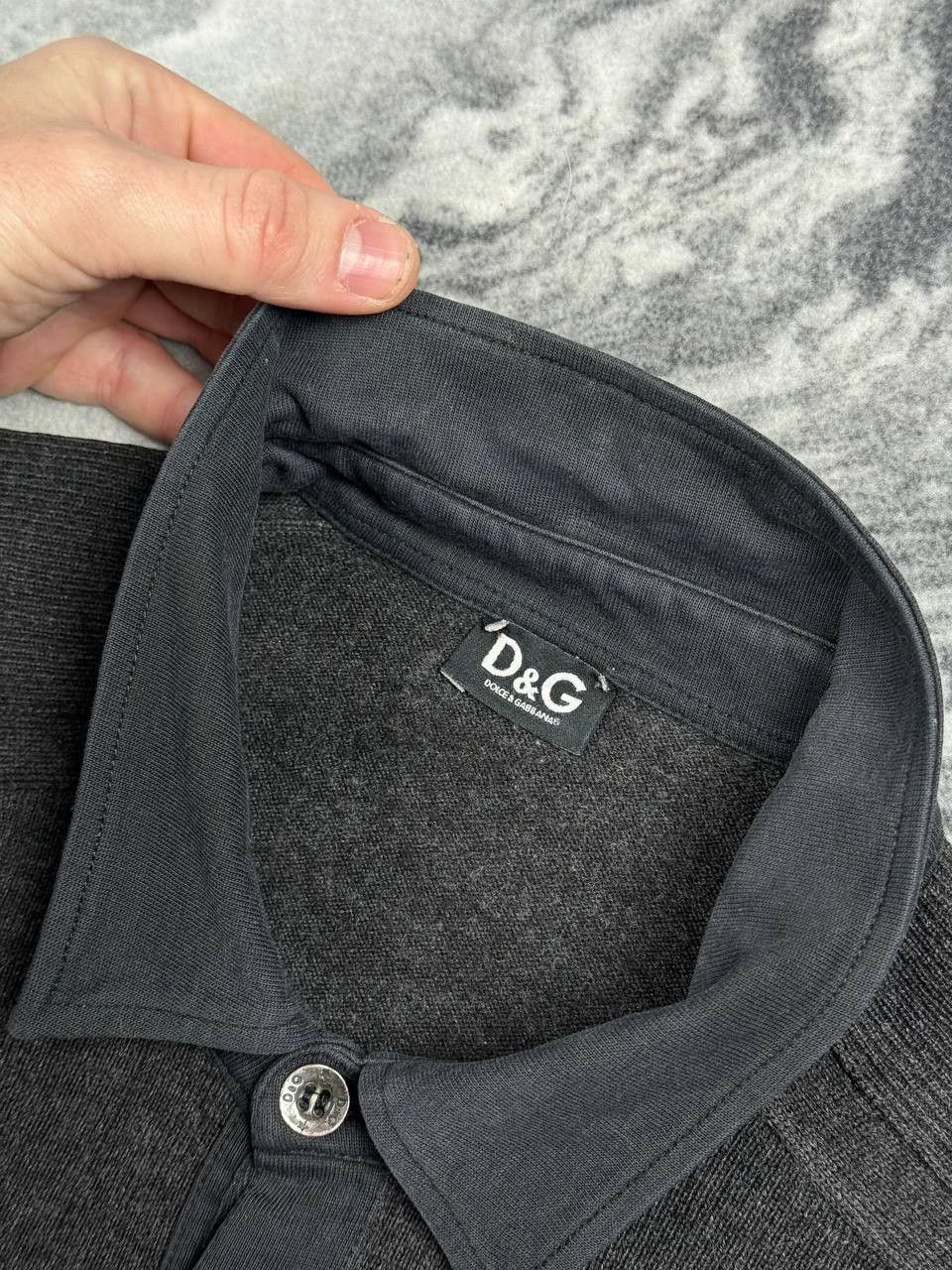 Dolce & Gabbana Dolce&Gabbana DG Wool Long Sleeve Polo Sweater Size US M / EU 48-50 / 2 - 6 Thumbnail
