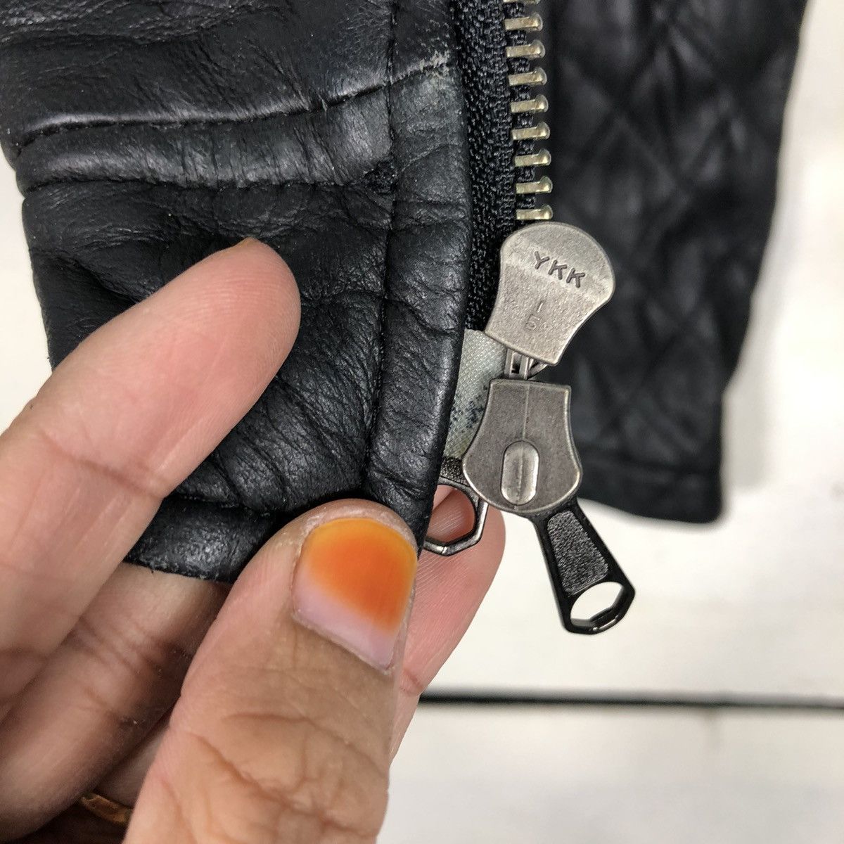 ADAM ET ROPE 📌Cropped Biker Leather Jacket Adam Et Rope Issey Miyake Size US M / EU 48-50 / 2 - 18 Thumbnail