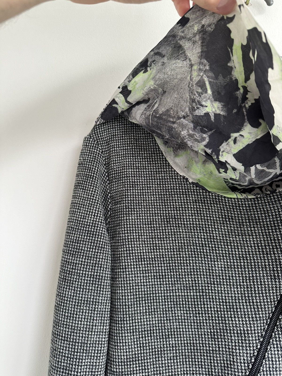 Other Save The Queen Houndstooh Wool Dress Long Sleeve Size M Grey Size M / US 6-8 / IT 42-44 - 7 Thumbnail