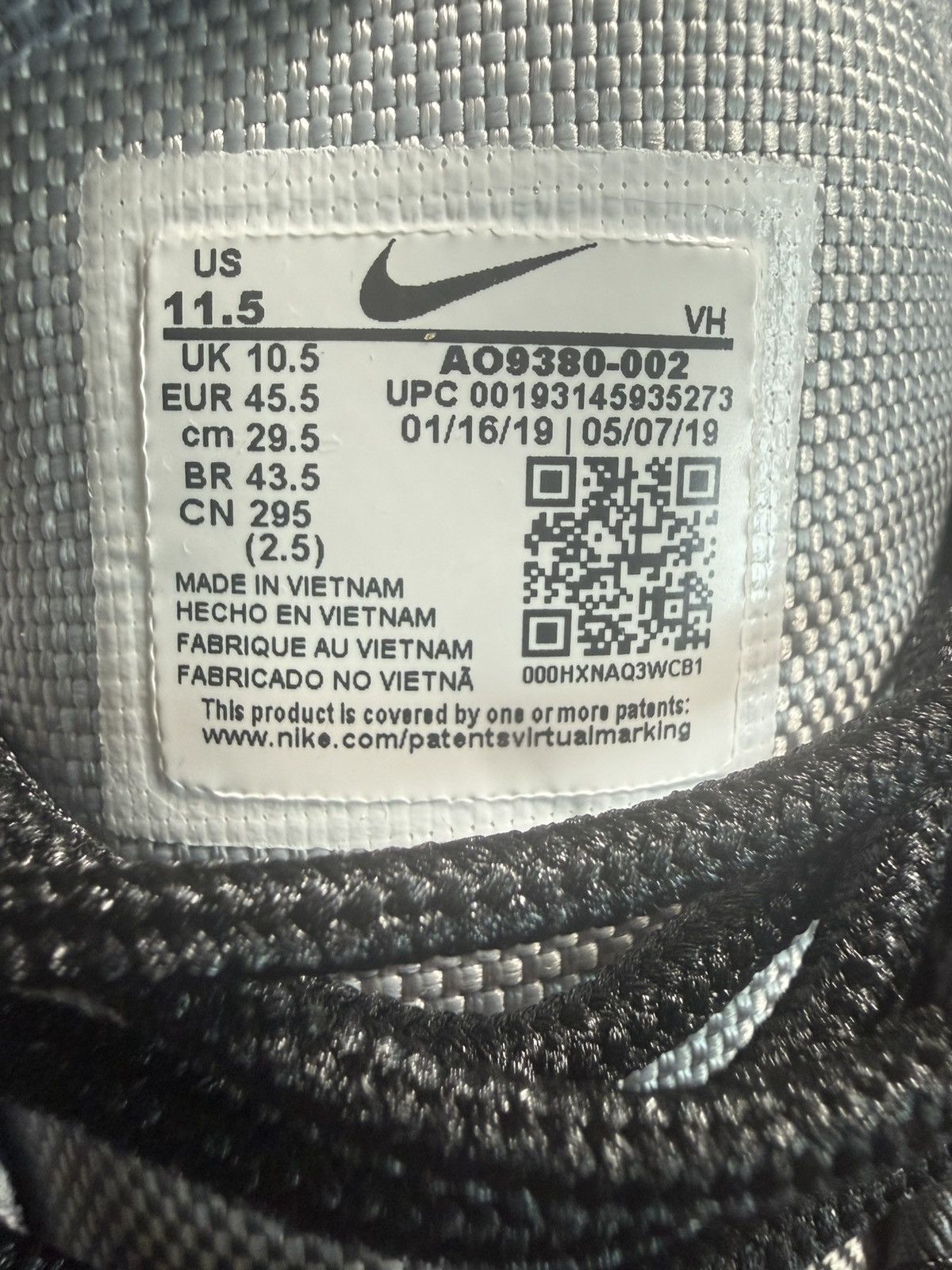 Nike Air Max 98 - Inside Out Size US 11.5 / EU 44-45 - 6 Thumbnail