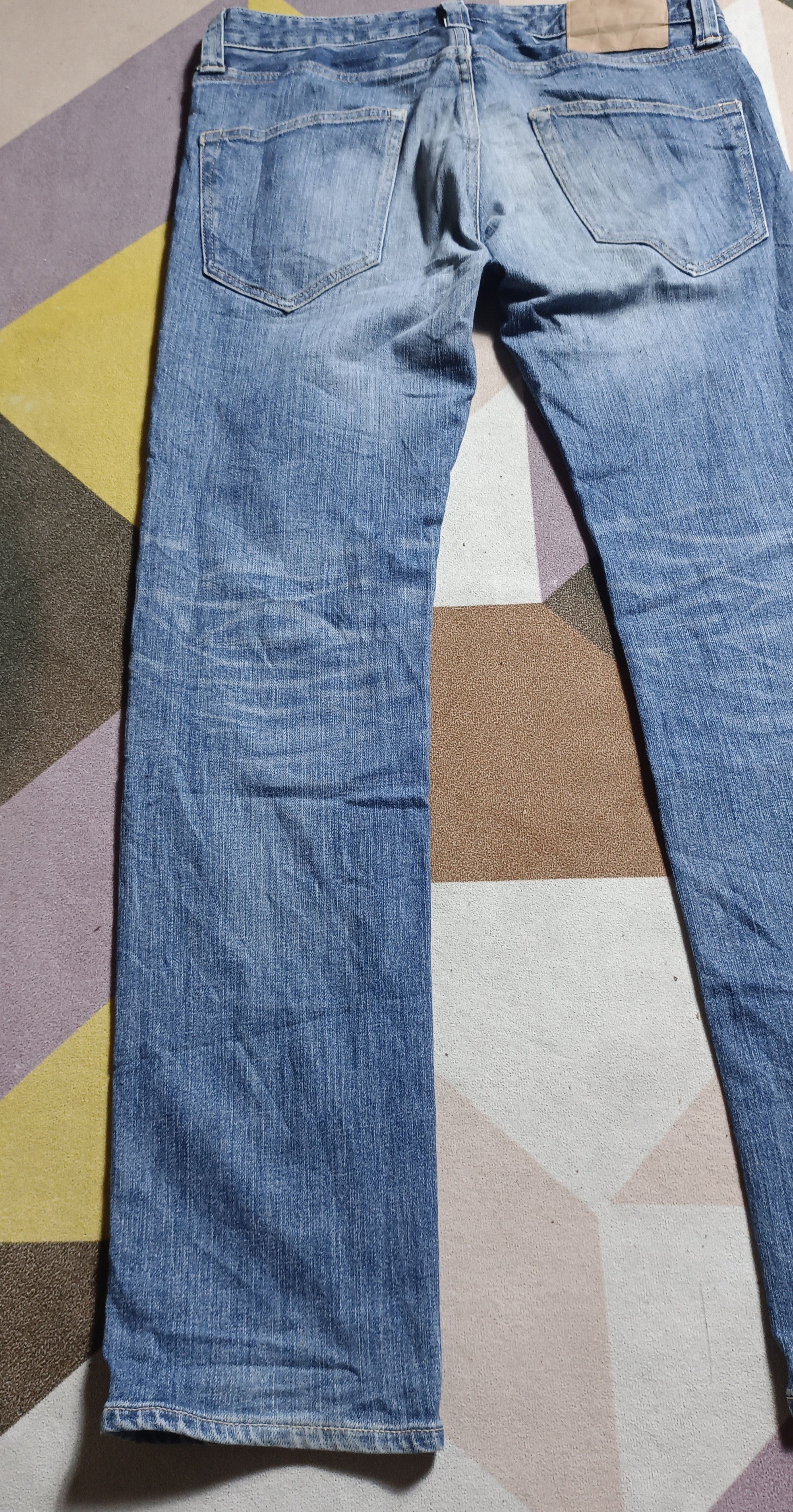 Le Grande Bleu (L.G.B.) Quadro Medio Japan Denim Jeans Size US 32 / EU 48 - 9 Thumbnail