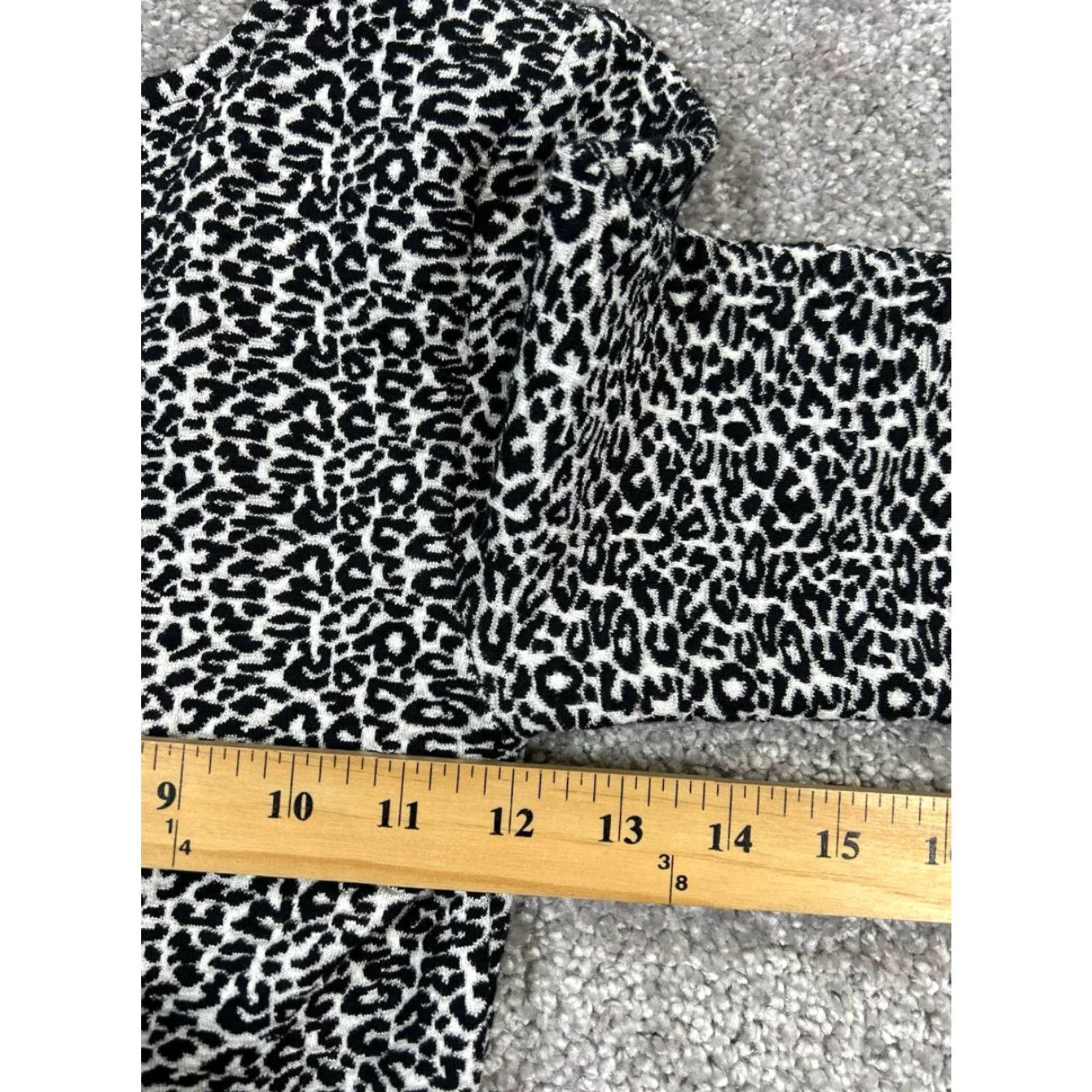 Vintage Maeve Shirt Womens Xxs Black White Knit Blouse Size XXS / US 00 / IT 34 - 6 Thumbnail