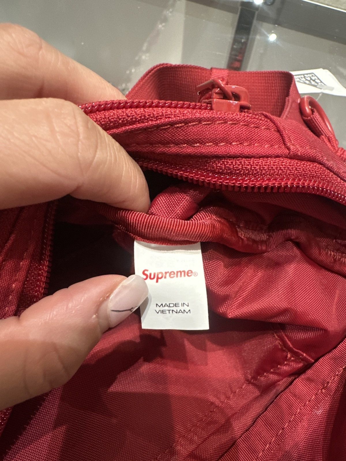 Supreme Supreme Field Waist Bag Red Size ONE SIZE - 3 Thumbnail